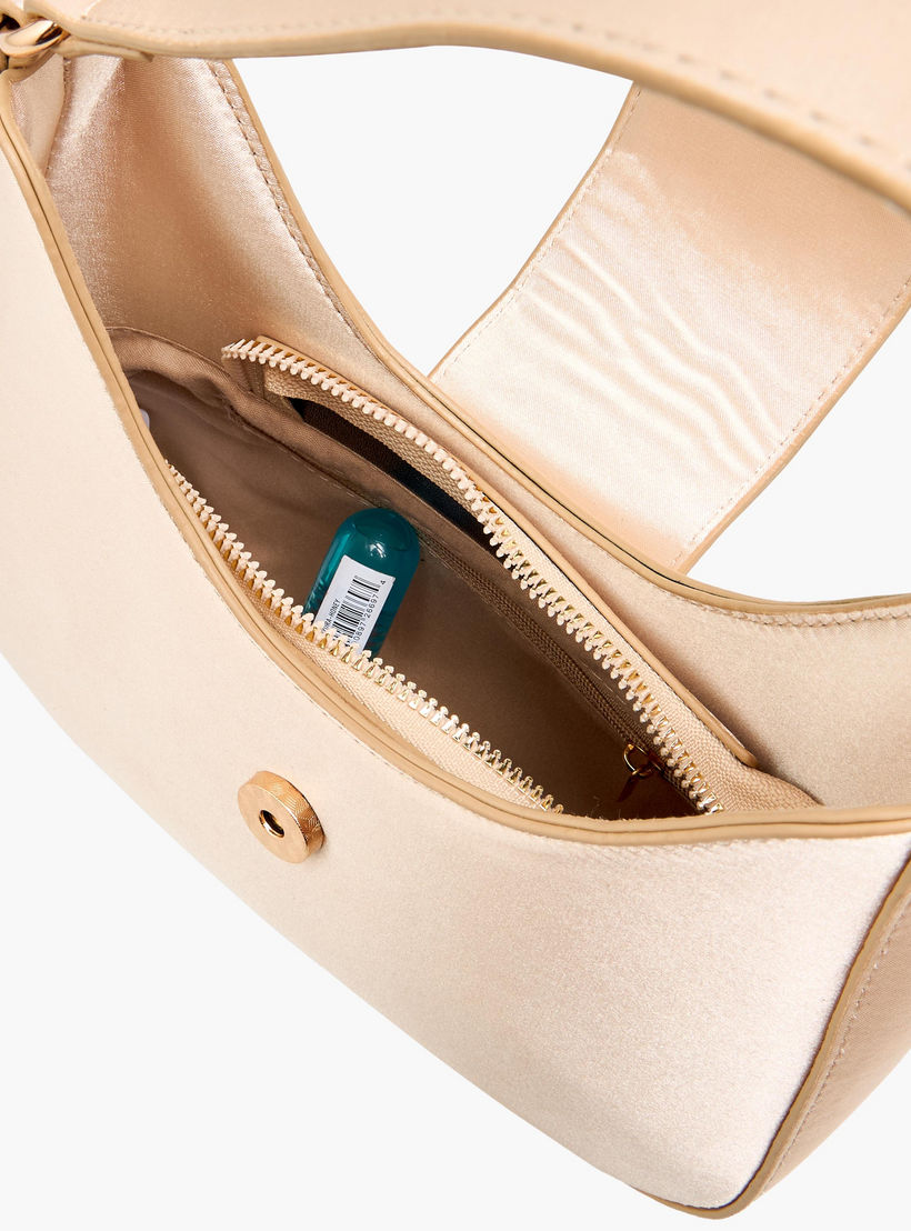 Flora Bella Textured Shoulder Bag with Embellished Button Closure-women-bagsandwallets-handbags-image-9