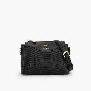 Flora Bella Quilted Crossbody Bag with Zip Closure-women-image-1
