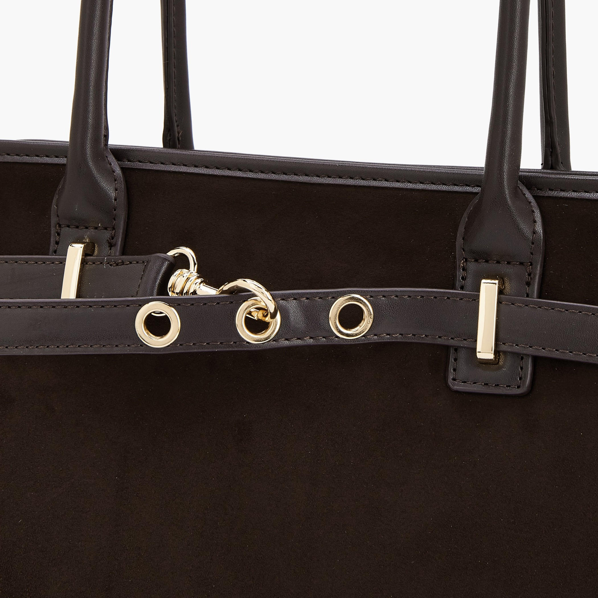 Flora Bella by Shoexpress Solid Tote Bag with Zip Closure-women-bagsandwallets-handbags-image-4
