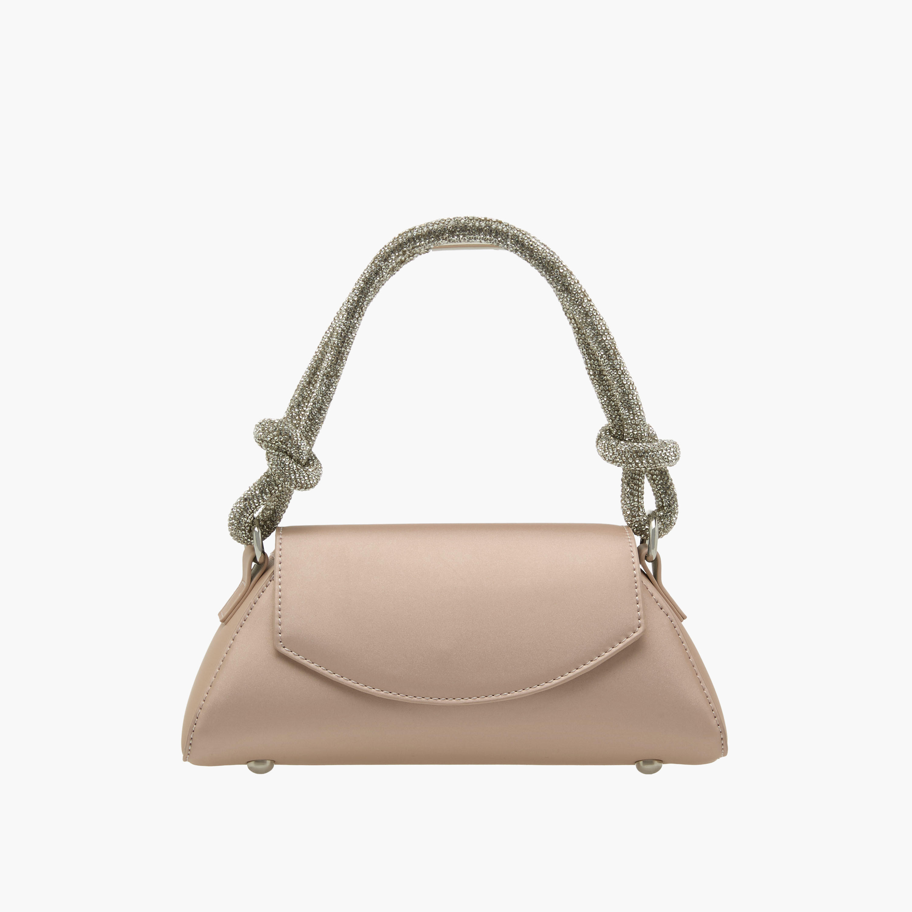 شنطة كتف سادة بطية إغلاق من فلورا بيلا-women-bagsandwallets-handbags-image-1