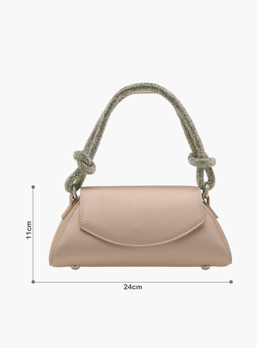 شنطة كتف سادة بطية إغلاق من فلورا بيلا-women-bagsandwallets-handbags-image-2