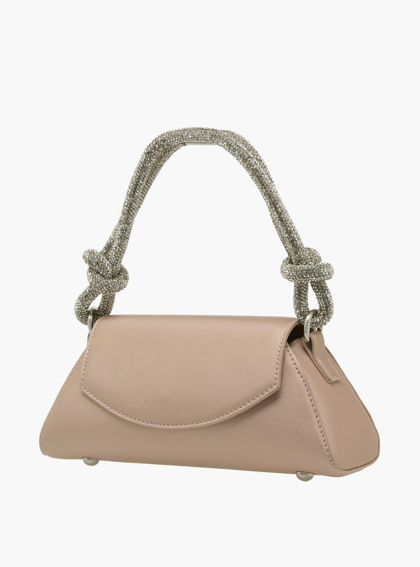شنطة كتف سادة بطية إغلاق من فلورا بيلا-women-bagsandwallets-handbags-image-3