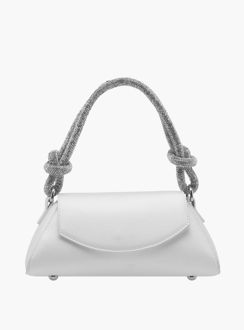 شنطة كتف سادة بطية إغلاق من فلورا بيلا-women-bagsandwallets-handbags-image-1