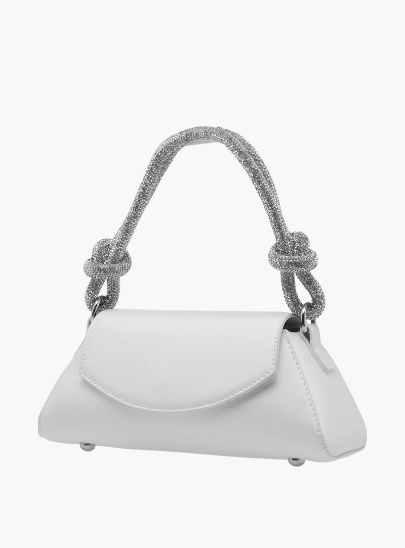 شنطة كتف سادة بطية إغلاق من فلورا بيلا-women-bagsandwallets-handbags-image-4