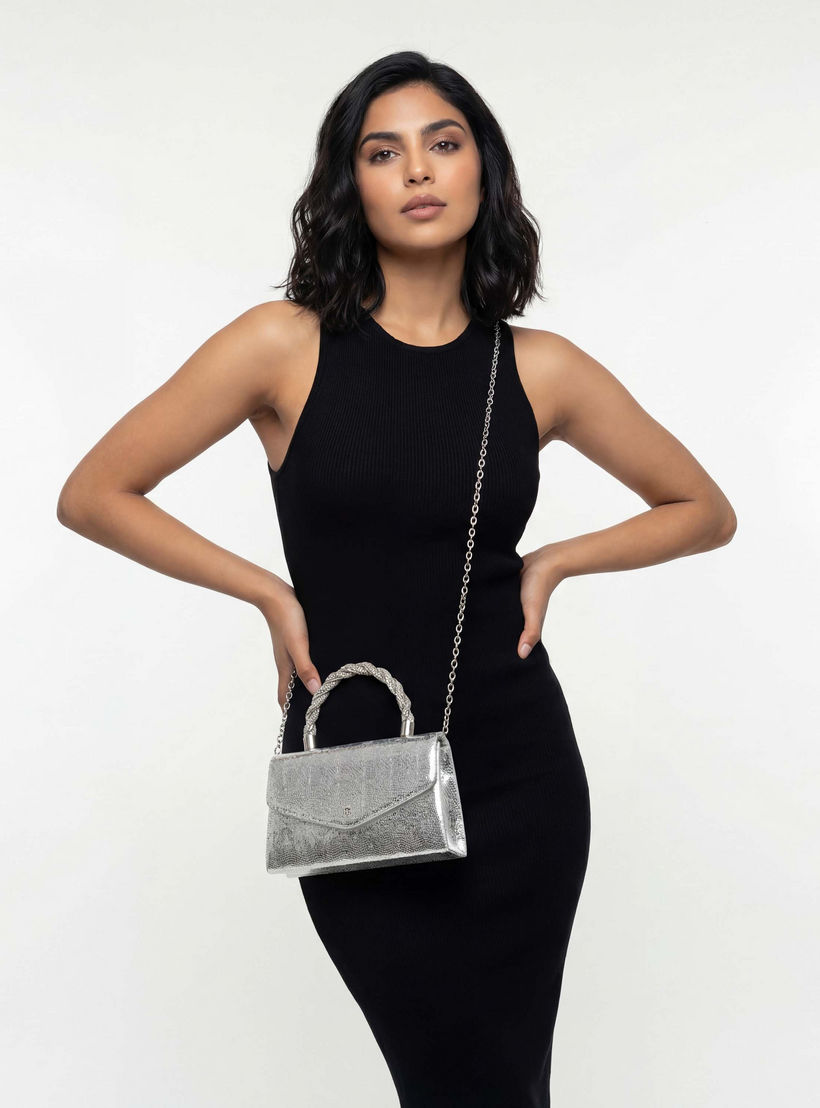 Flora Bella Textured Satchel Bag with Button Closure-women-bagsandwallets-handbags-image-3