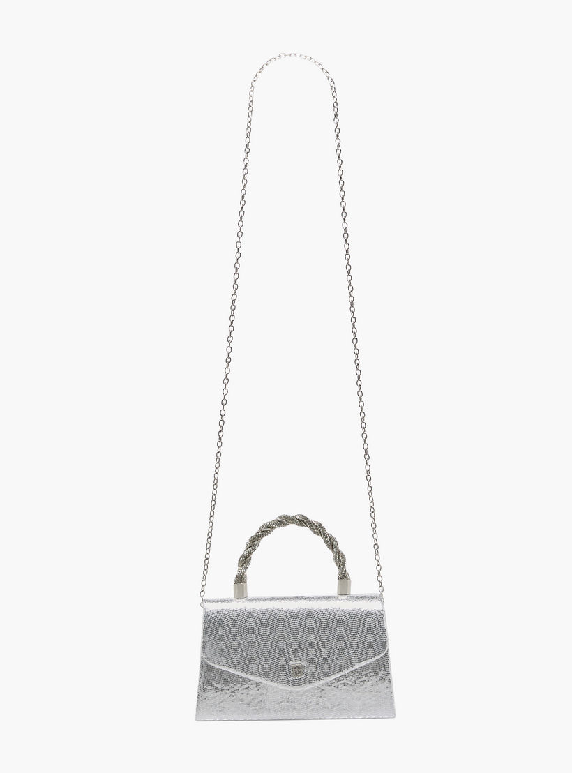 Flora Bella Textured Satchel Bag with Button Closure-women-bagsandwallets-handbags-image-4