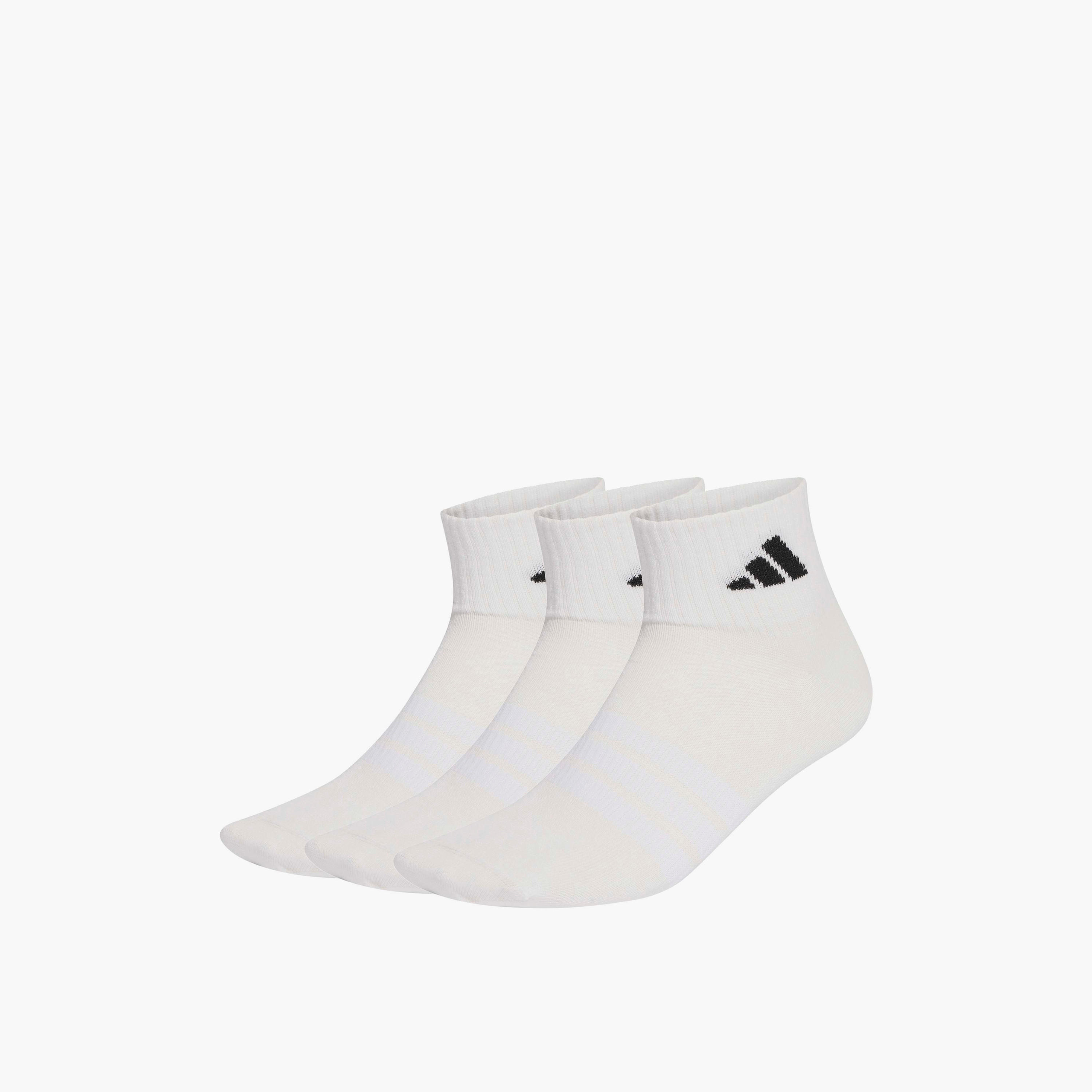 Adidas Men Sports Socks Ankle Length - Set of 3-men-socks-image-1