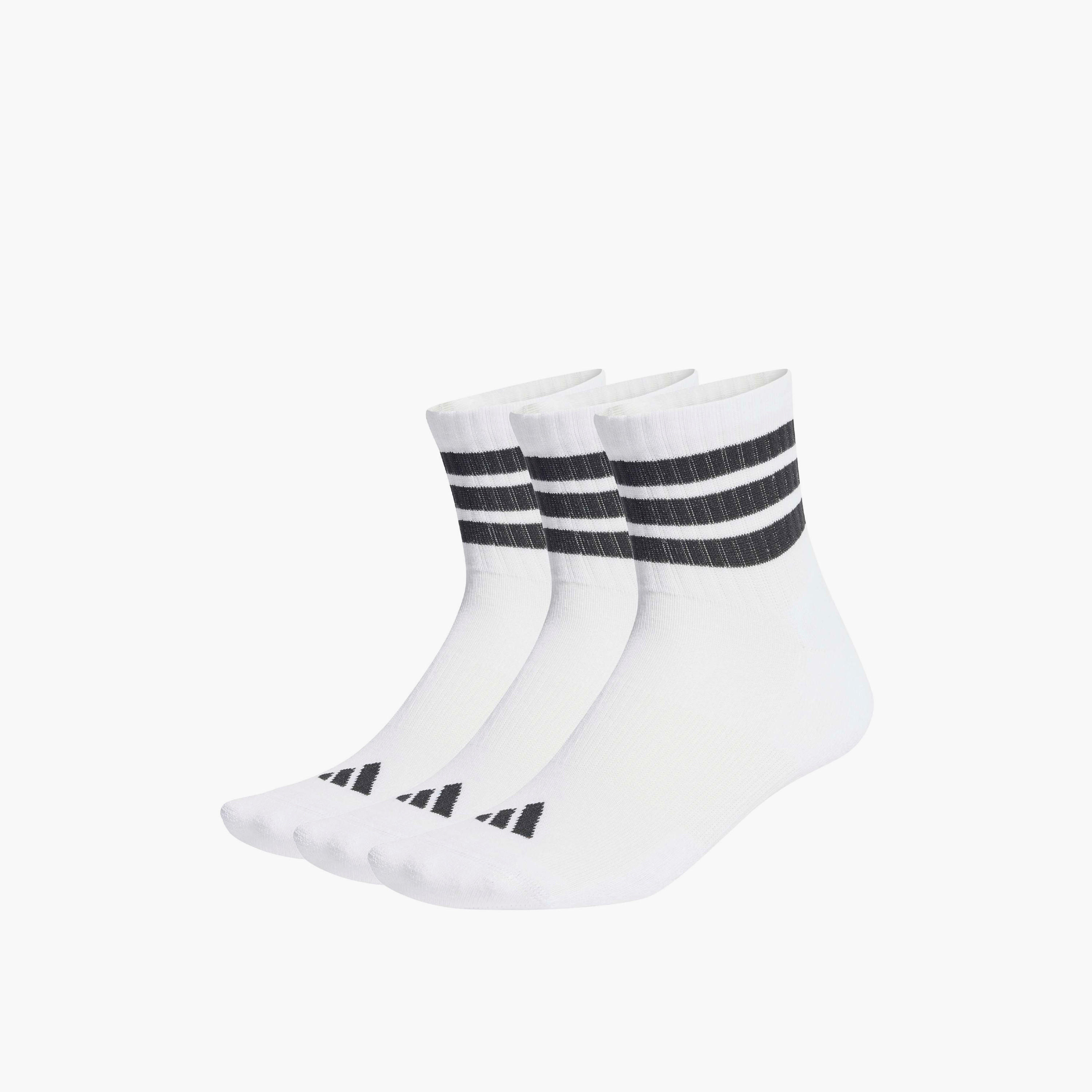 Adidas Men Sports Socks Ankle Length - Set of 3-men-socks-image-1