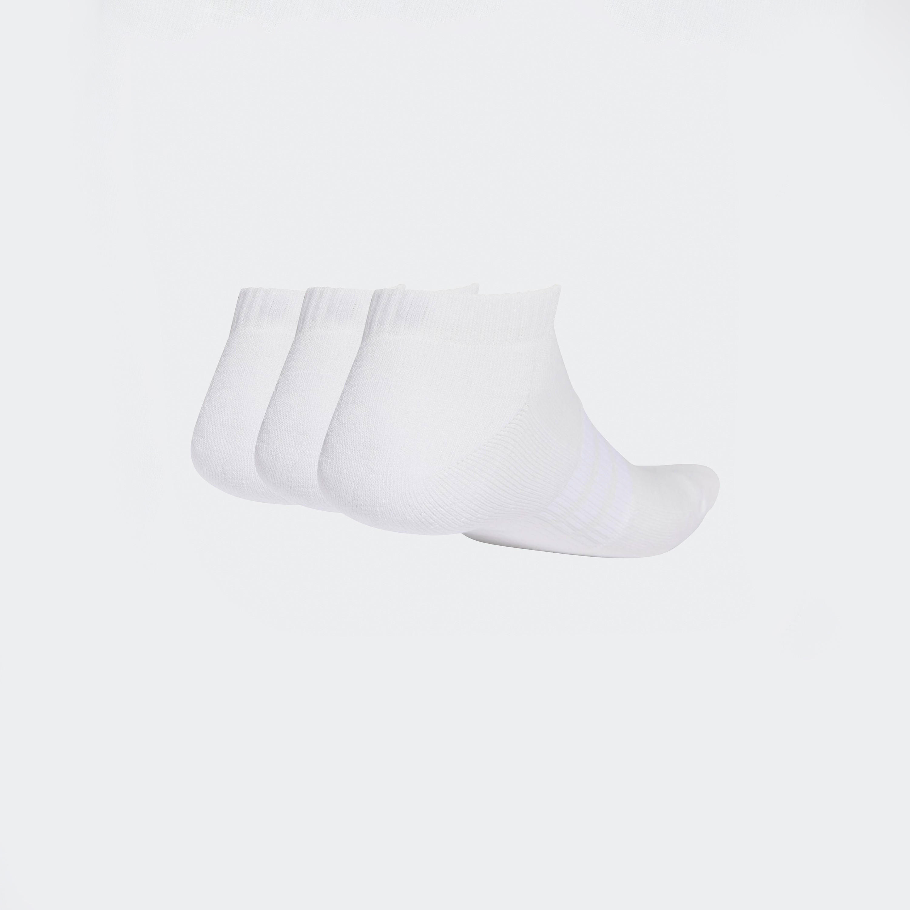 جوارب رياضية مبطنة للرجال 3 أزواج بطبعات شعار من أديداس-men-socks-image-2