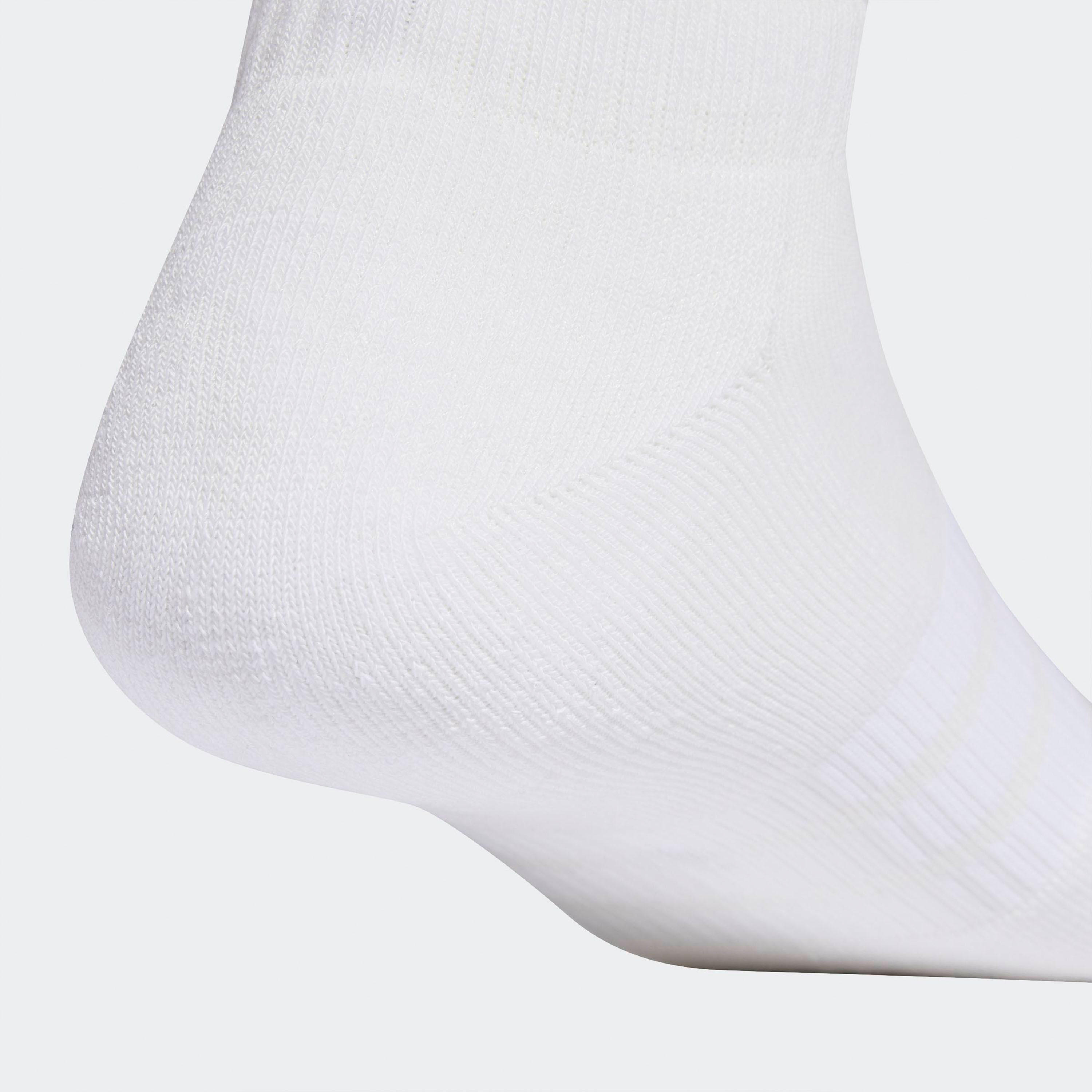 جوارب رياضية مبطنة للرجال 3 أزواج بطبعات شعار من أديداس-men-socks-image-4