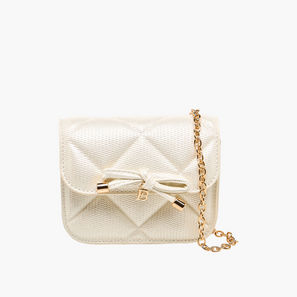 شنطة كروس بودي مبطنة بحزام سلسلة من فلورا بيلا-girls-accessories-image-1