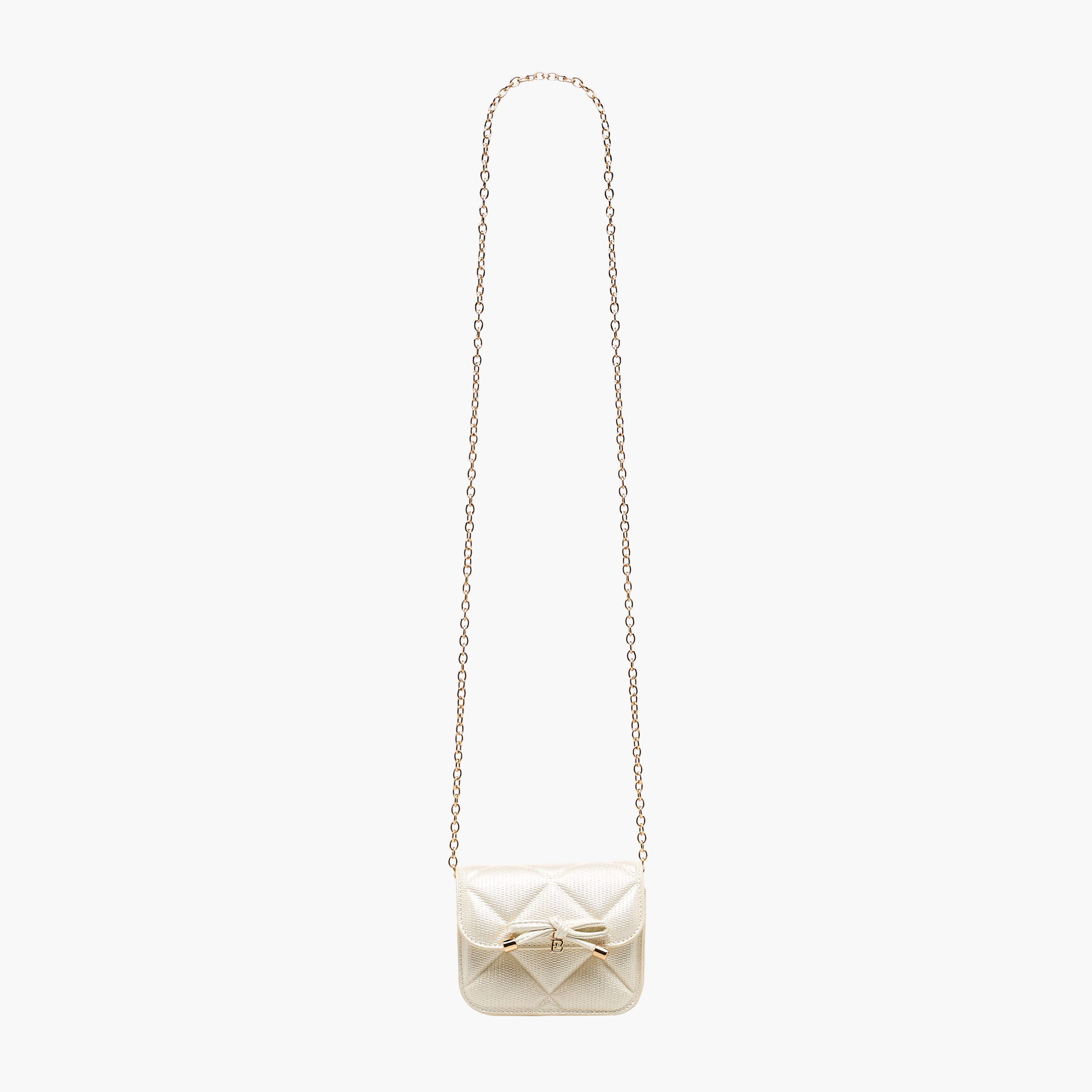 شنطة كروس بودي مبطنة بحزام سلسلة من فلورا بيلا-girls-accessories-bags-image-3