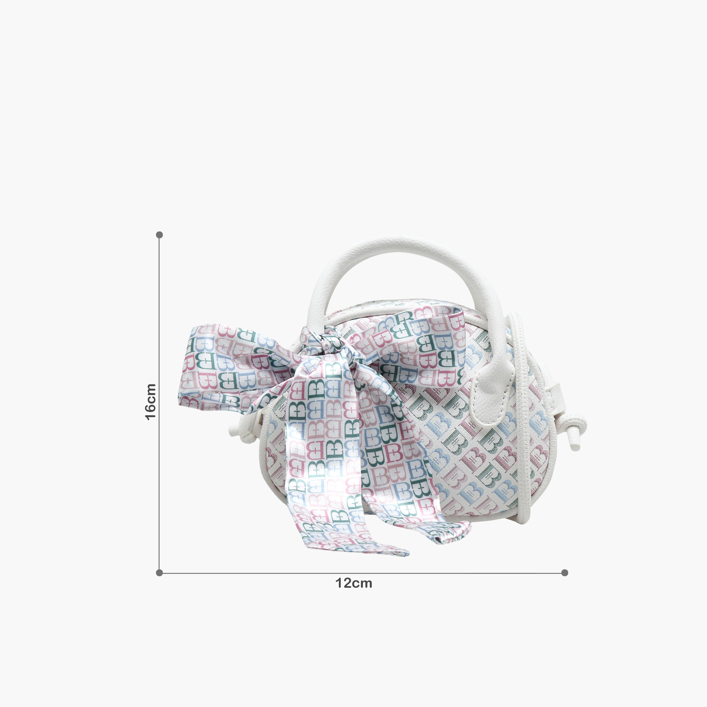 Flora Bella Monogram Print Crossbody Bag with Double Handle-girls-accessories-bags-image-2