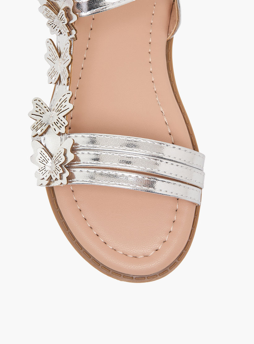 Flora Bella Girls Floral Applique Hook & Loop Sandals-girls-shoes-sandals-image-7