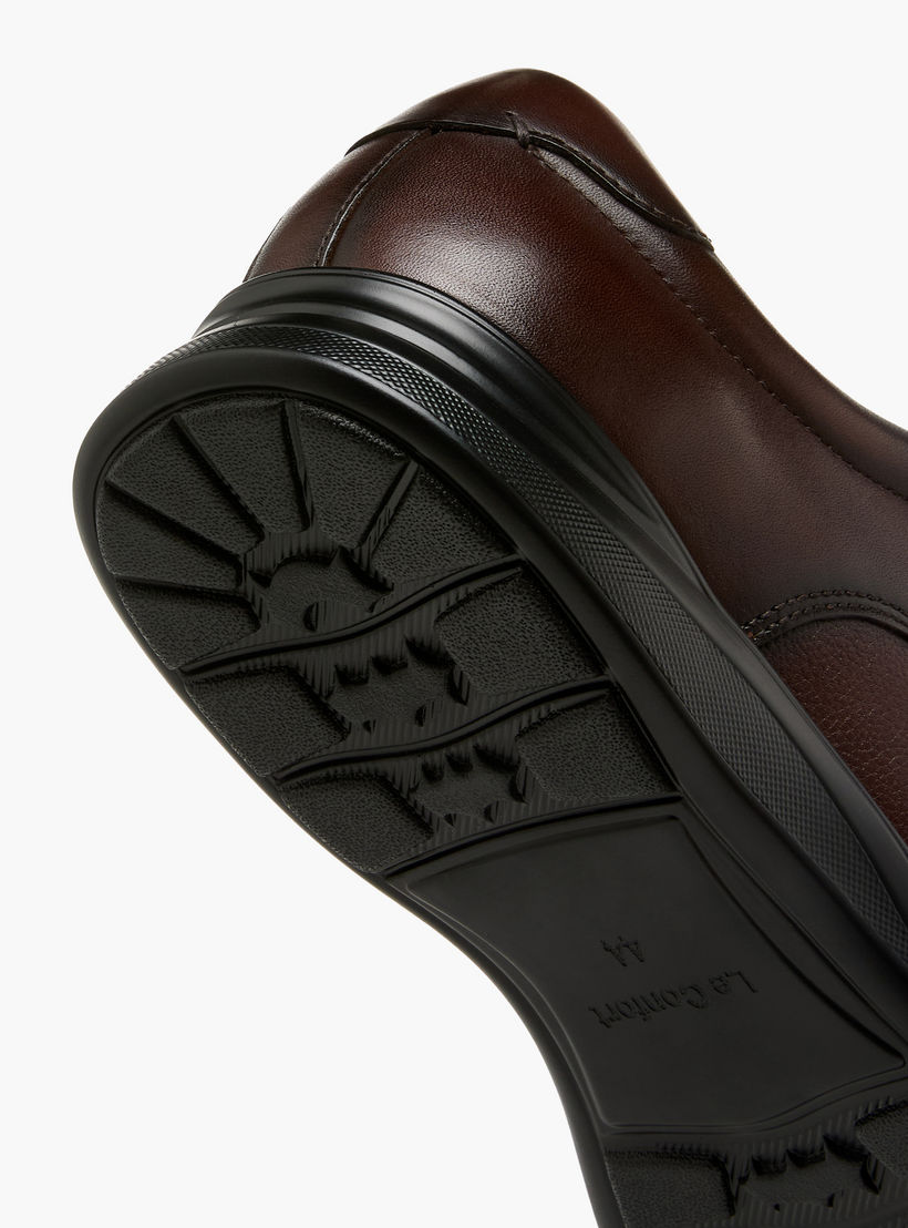 حذاء ديربي جلد طبيعي برباط للرجال من لو كونفور-men-shoes-formalshoes-image-5