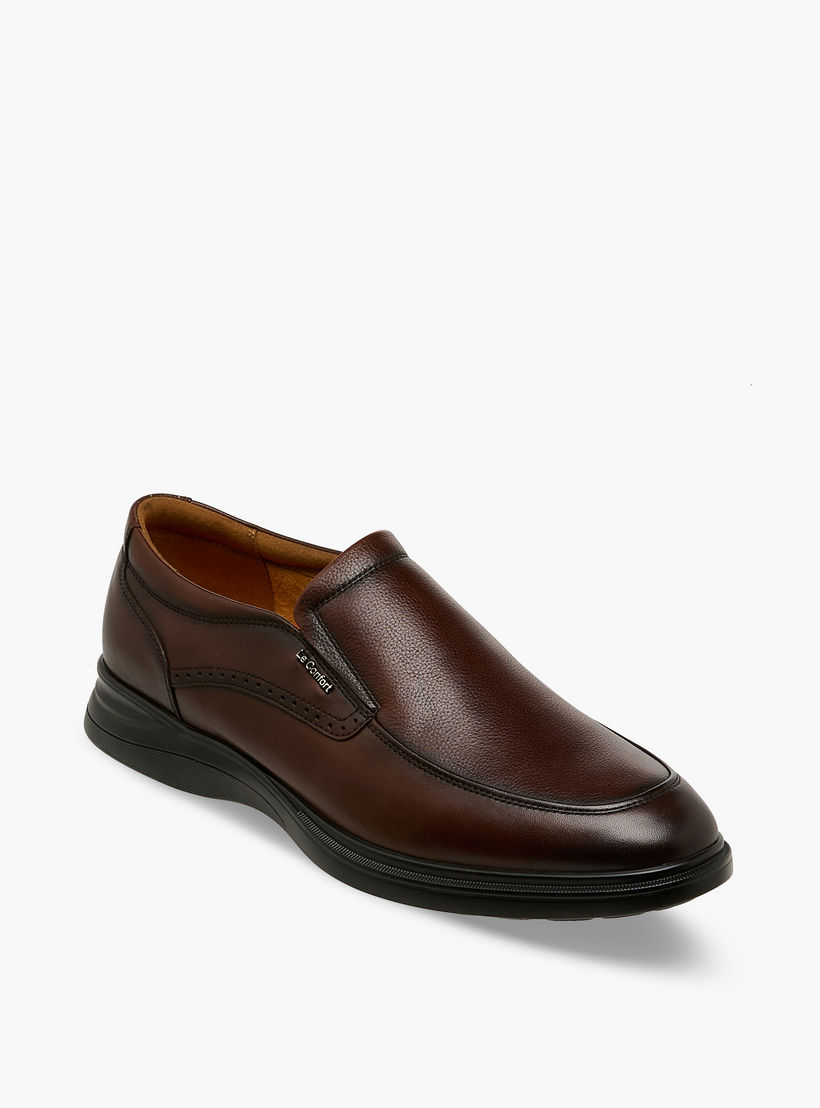Le Confort Men Genuine Leather Slip-On Loafers-men-shoes-formalshoes-image-2