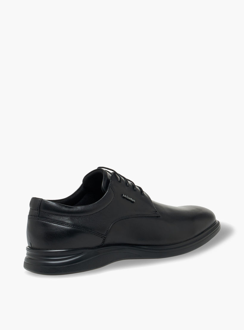 حذاء ديربي جلد برباط إغلاق للرجال من لو كونفورت-men-shoes-formalshoes-image-6