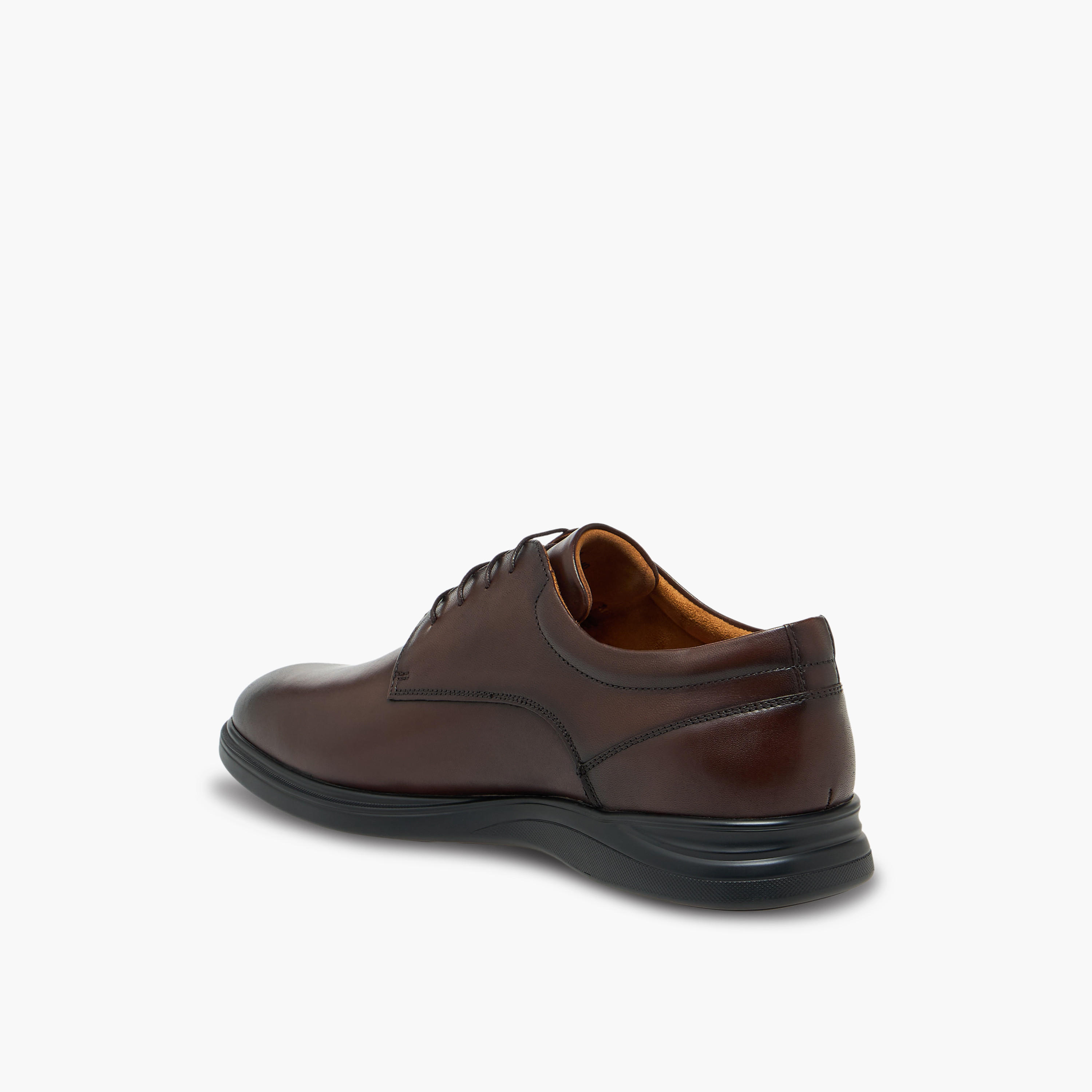حذاء ديربي جلد برباط إغلاق للرجال من لو كونفورت-men-shoes-formalshoes-image-5