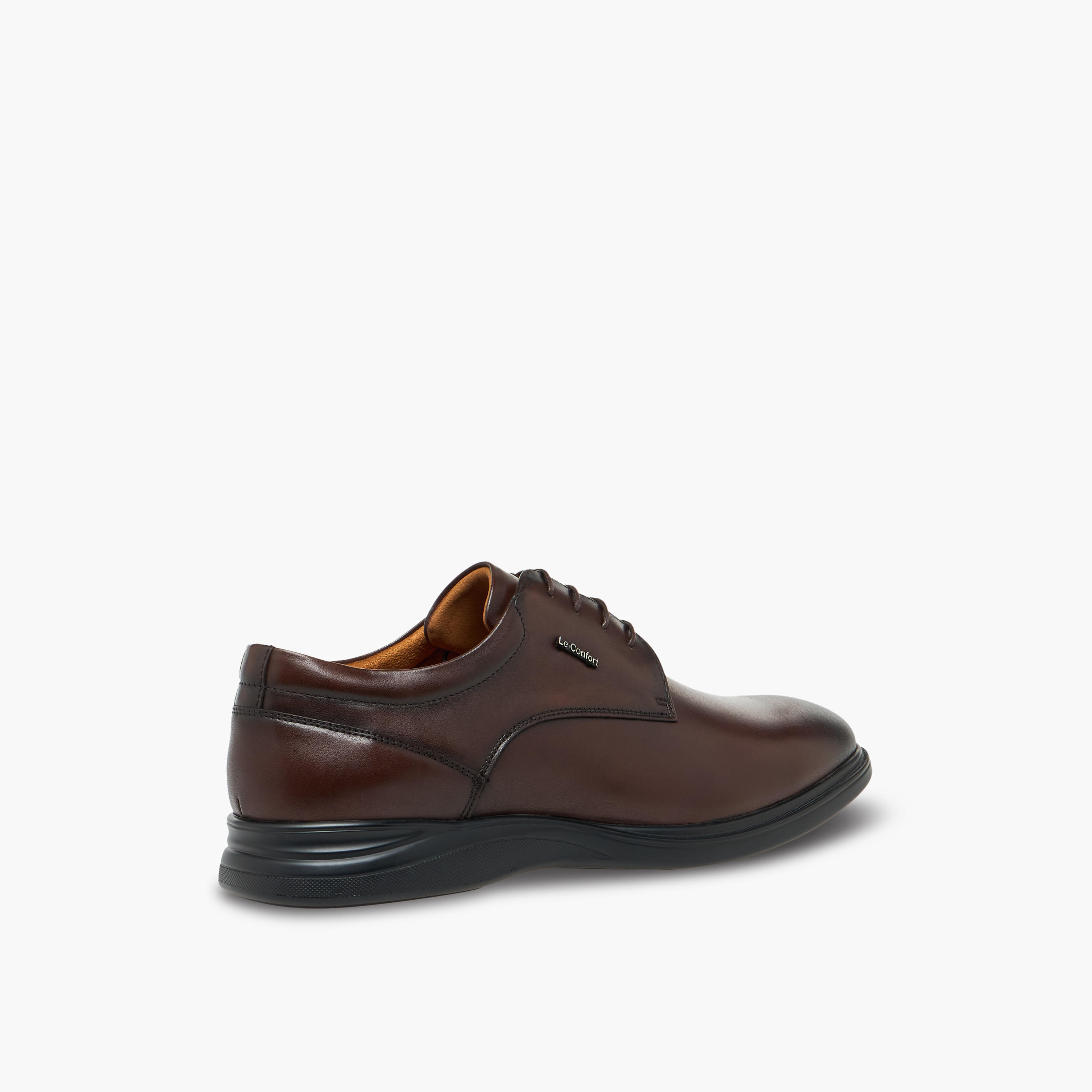 حذاء ديربي جلد برباط إغلاق للرجال من لو كونفورت-men-shoes-formalshoes-image-6