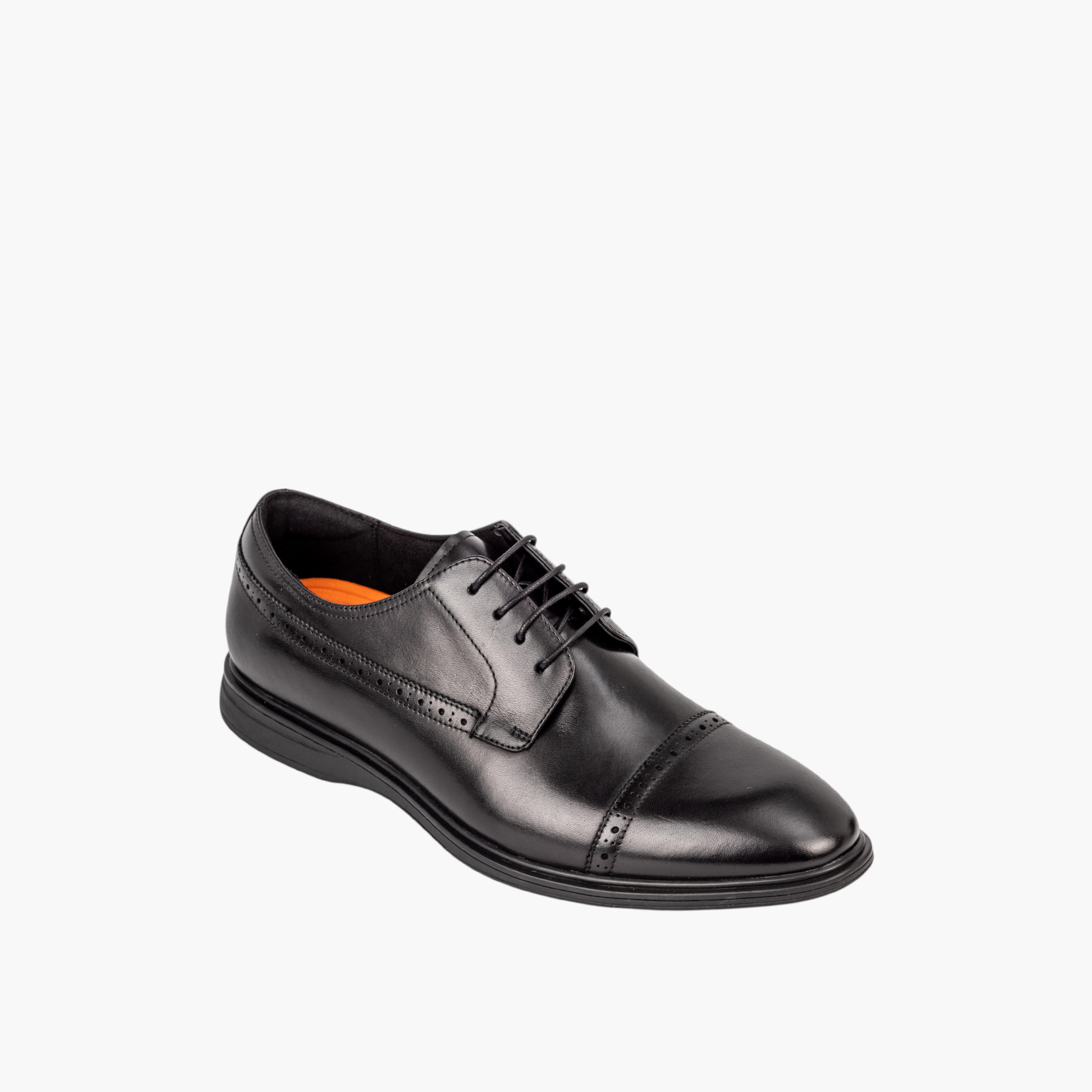 حذاء ديربي جلد طبيعي برباط للرجال من لو كونفور-men-shoes-formalshoes-image-2