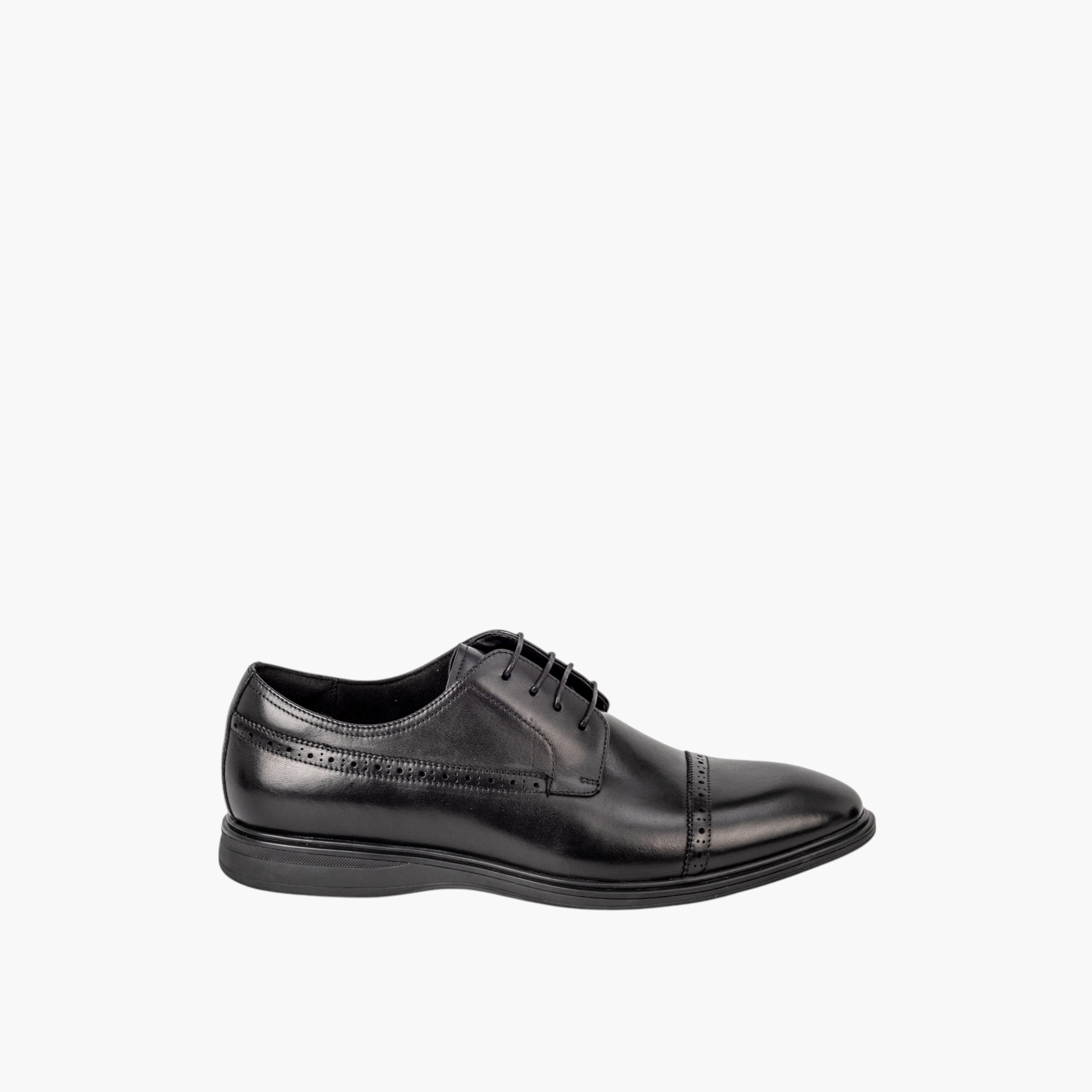 حذاء ديربي جلد طبيعي برباط للرجال من لو كونفور-men-shoes-formalshoes-image-3