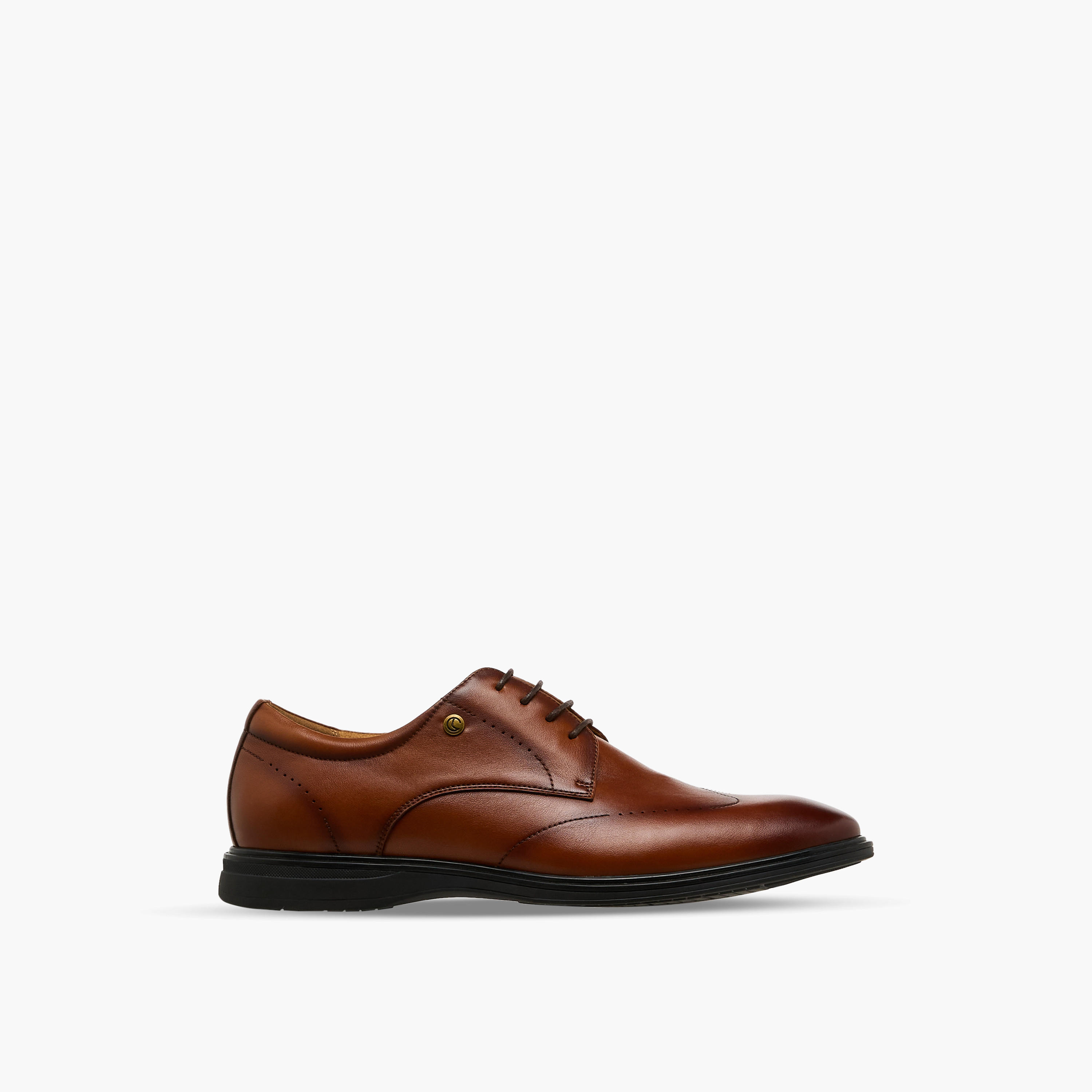 حذاء ديربي جلد طبيعي برباط للرجال من لو كونفور-men-shoes-formalshoes-image-3