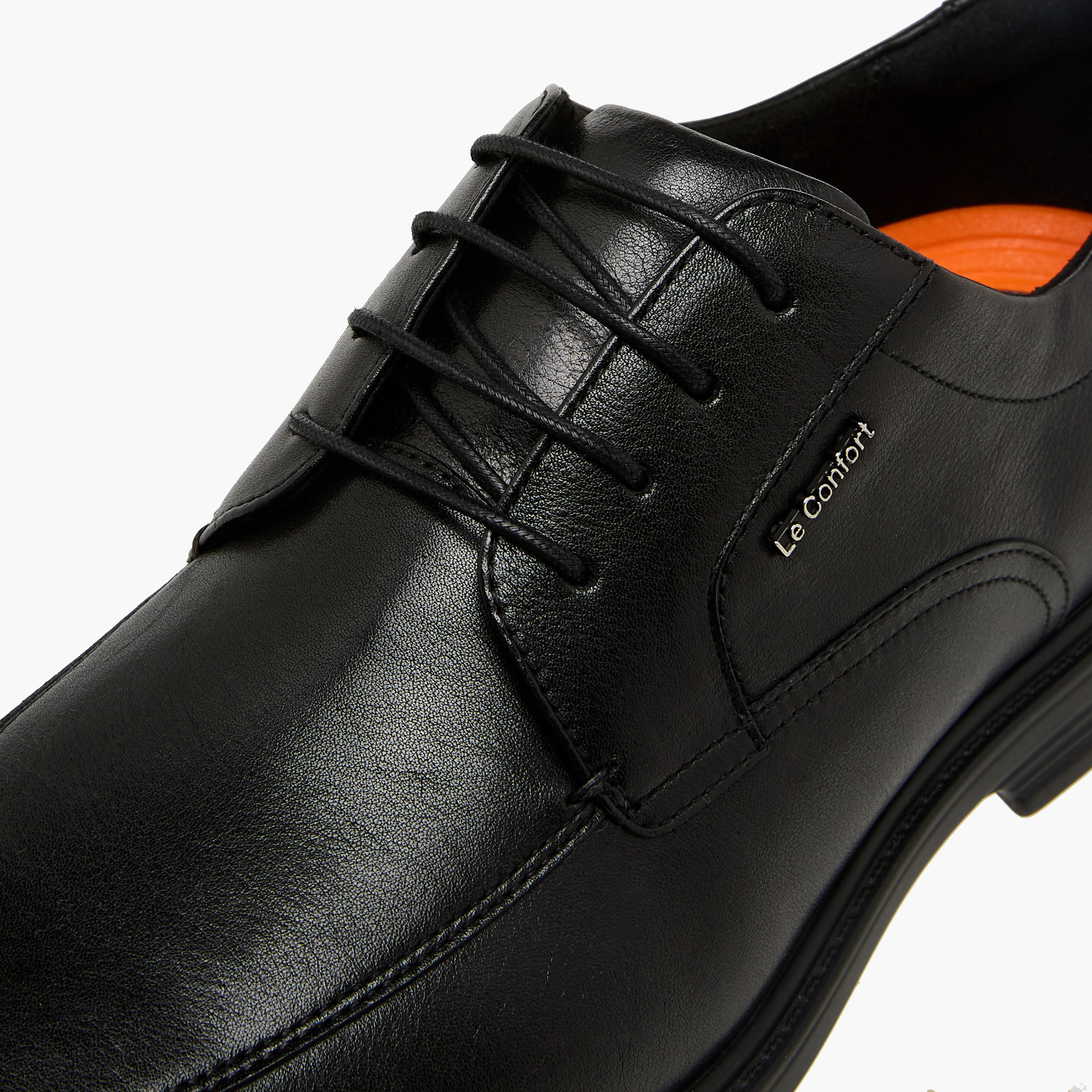 حذاء ديربي جلد طبيعي برباط للرجال من لو كونفور-men-shoes-formalshoes-image-4