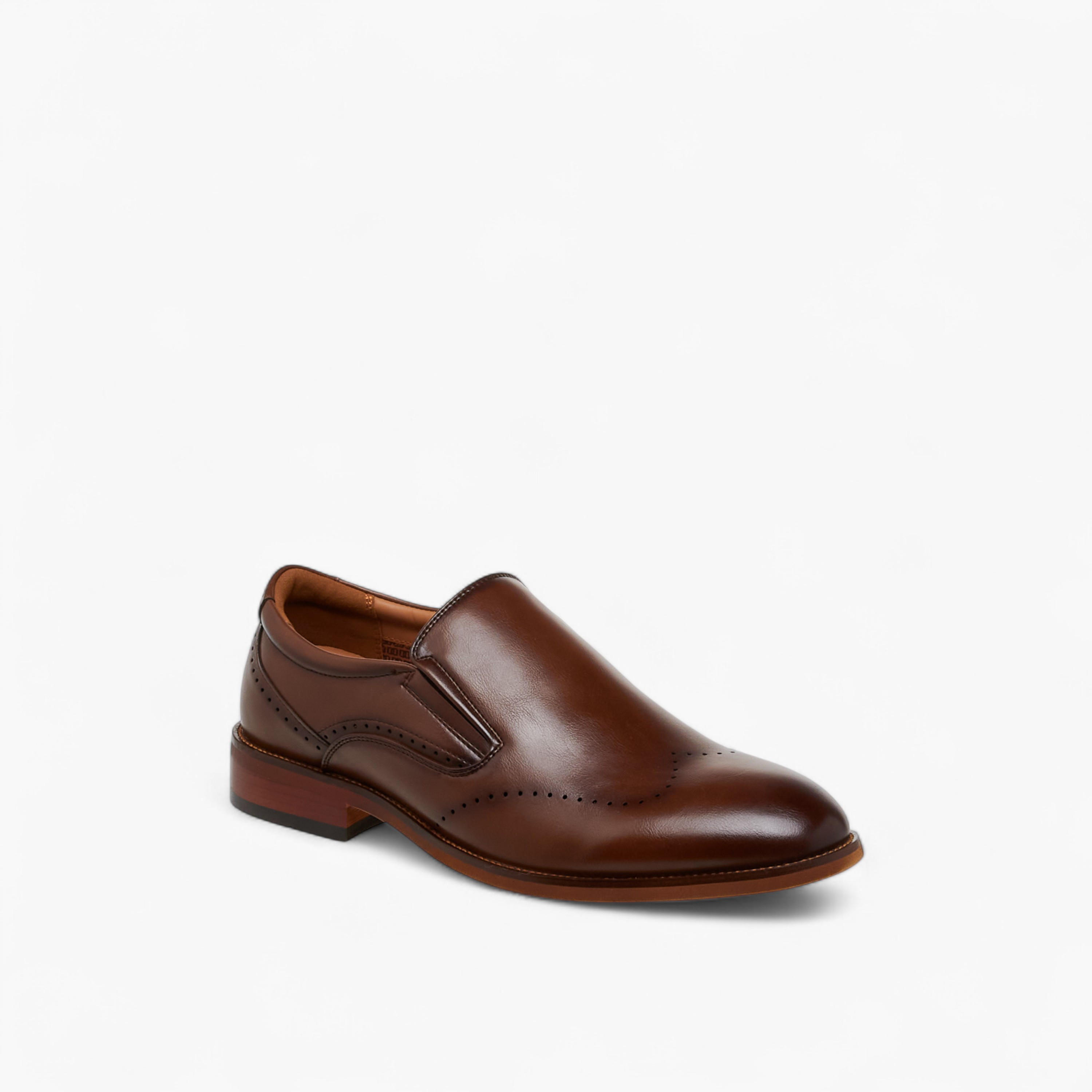 Duchini Men Perforated Loafers-men-shoes-formalshoes-image-2