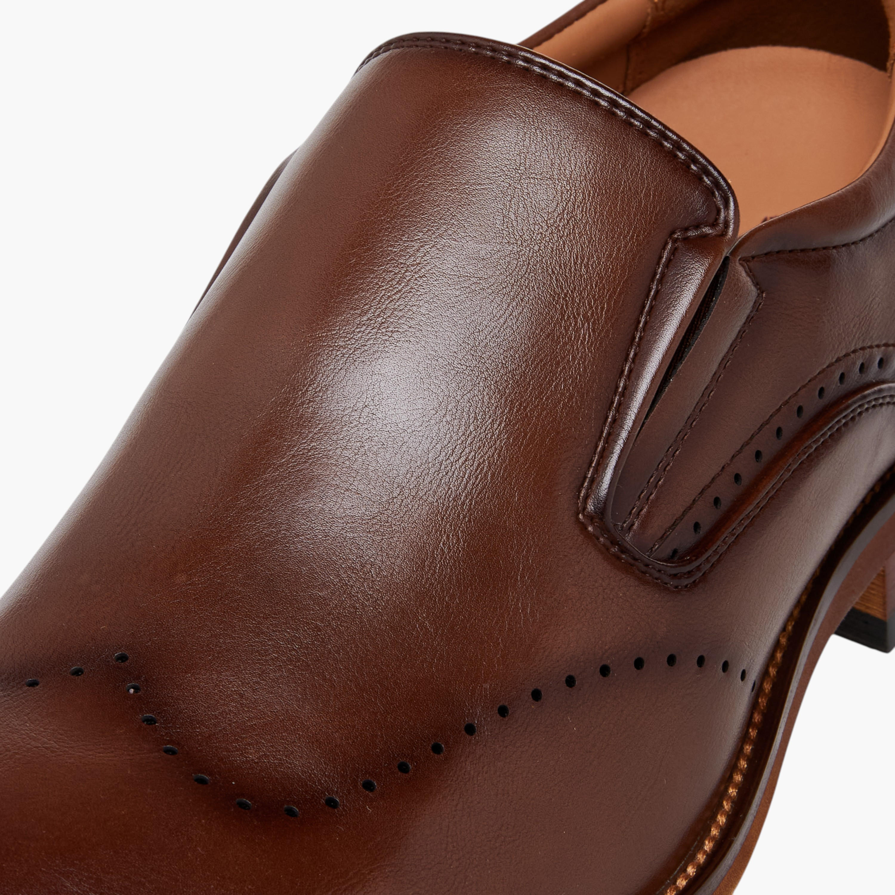 Duchini Men Perforated Loafers-men-shoes-formalshoes-image-4