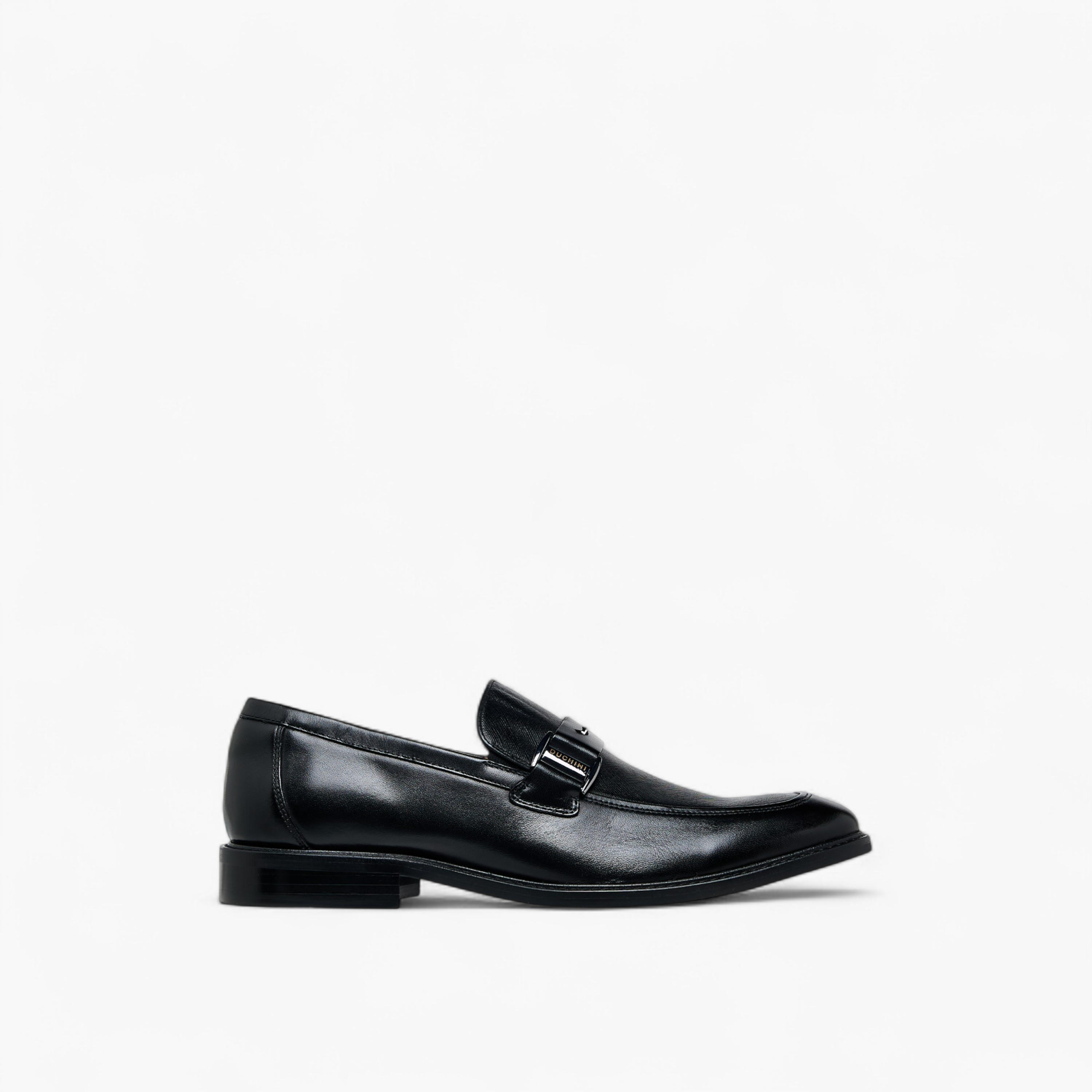 حذاء خفيف جلد سهل الارتداء مزين بإبزيم للرجال من دوتشيني-men-shoes-formalshoes-image-3