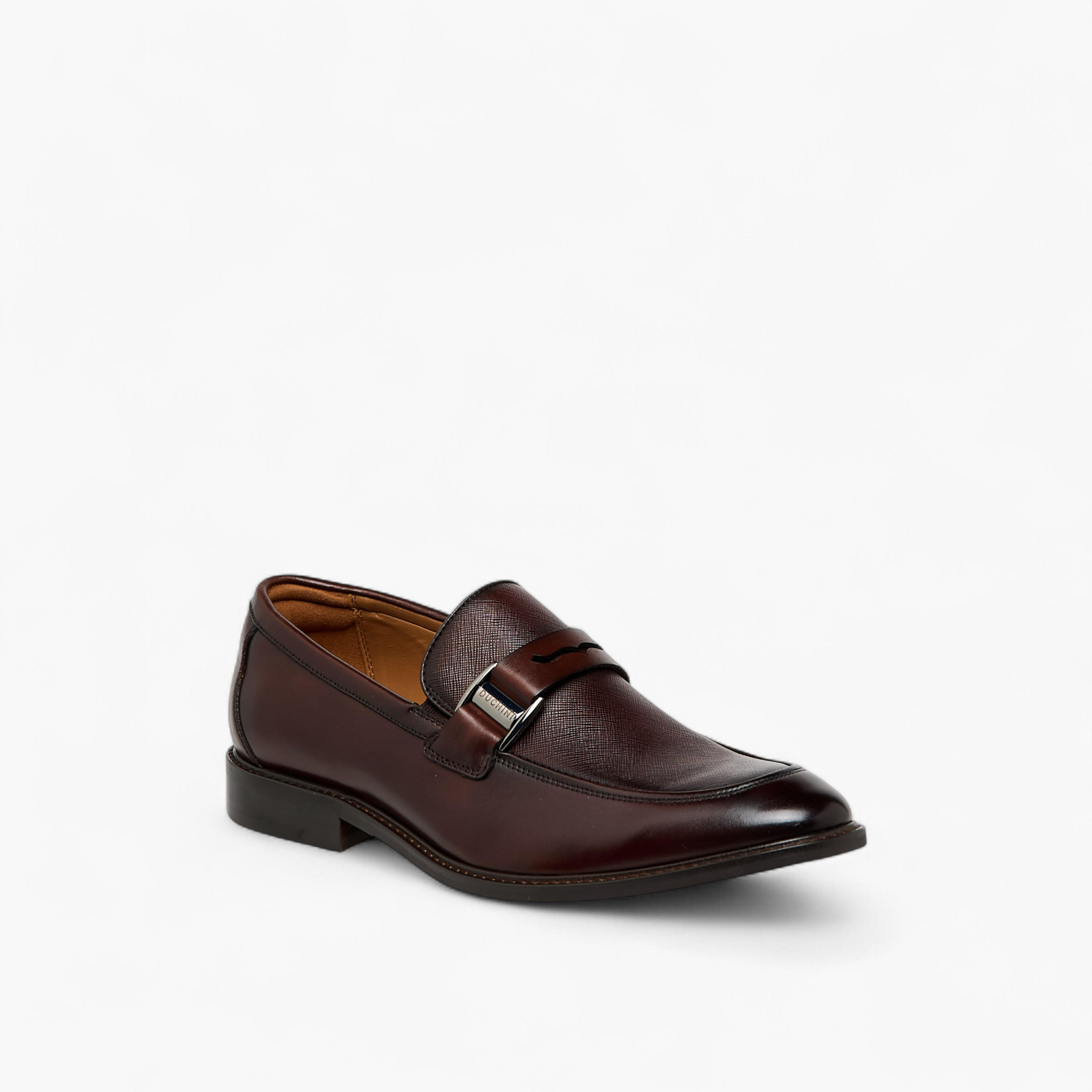 حذاء خفيف جلد سهل الارتداء مزين بإبزيم للرجال من دوتشيني-men-shoes-formalshoes-image-2