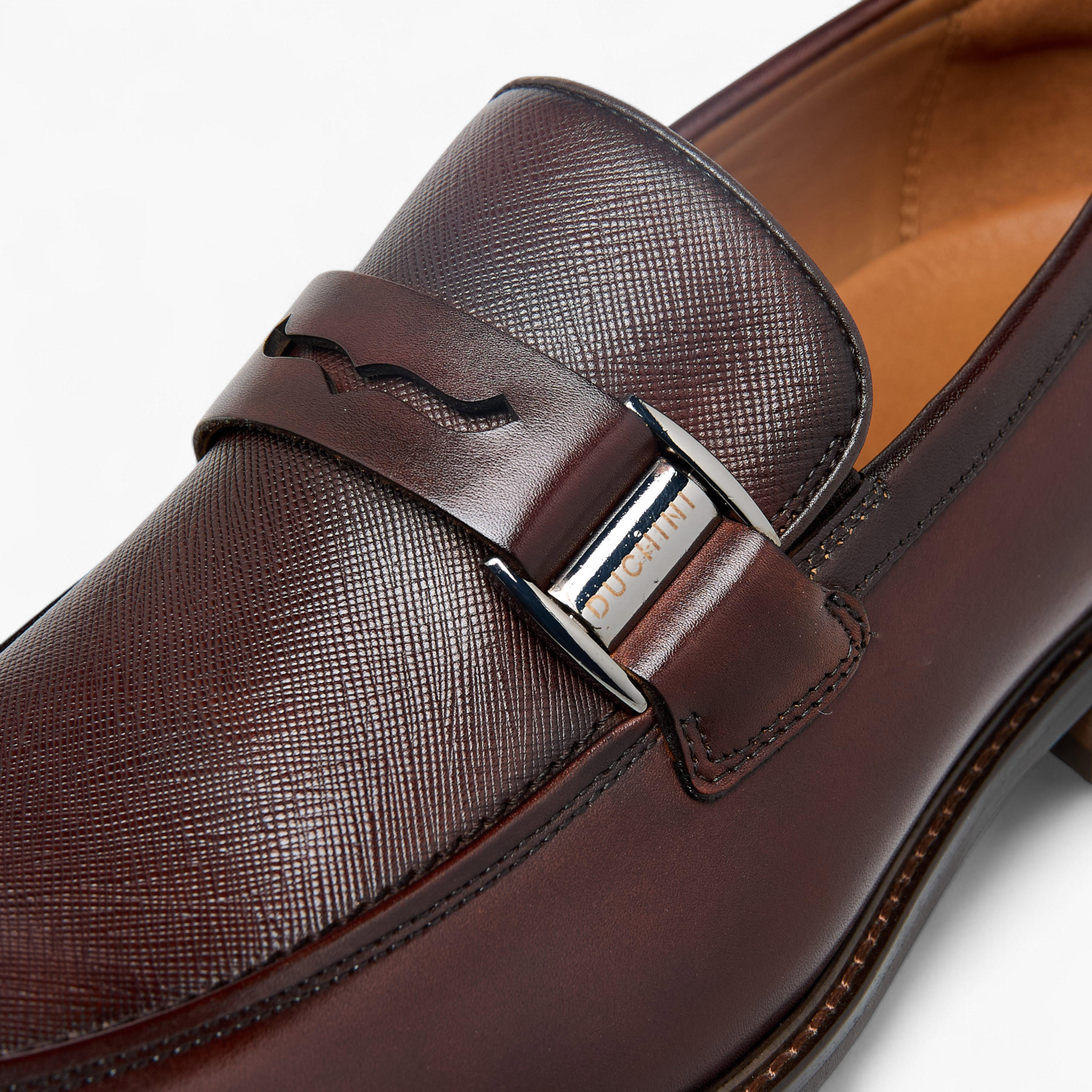 حذاء خفيف جلد سهل الارتداء مزين بإبزيم للرجال من دوتشيني-men-shoes-formalshoes-image-4