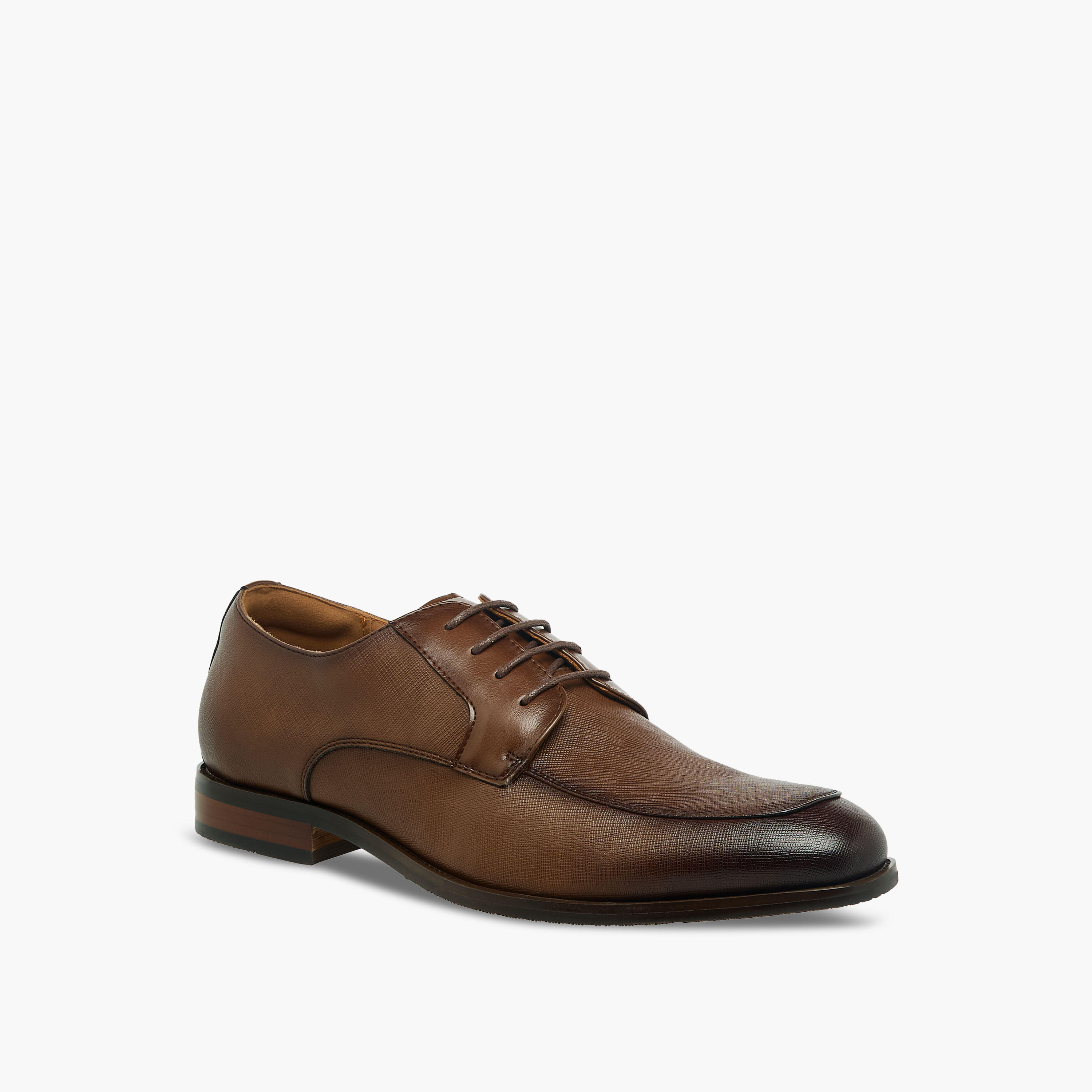 Duchini Men Lace-Up Derby Shoes-men-shoes-formalshoes-image-2