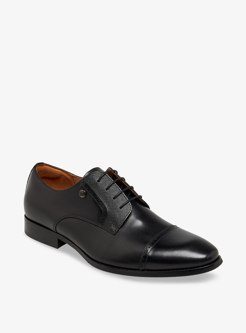 Duchini Men Leather Brogue Shoes-men-shoes-formalshoes-image-2