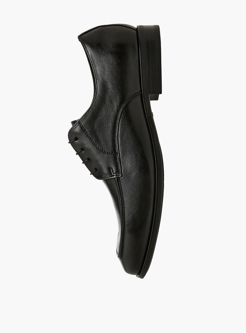 Duchini Men Genuine Leather Lace-Up Derby Shoes-men-shoes-formalshoes-image-5
