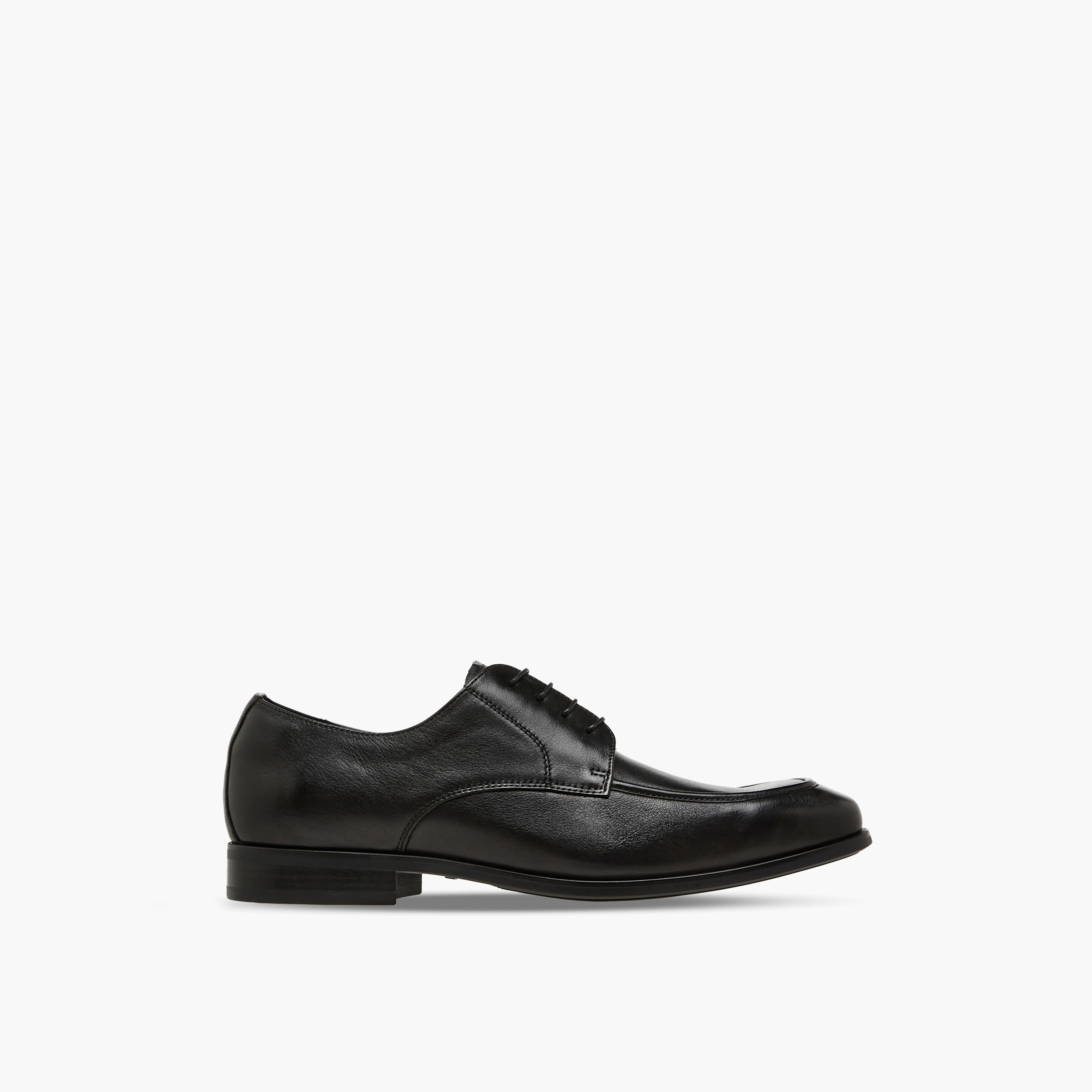 Duchini Men Genuine Leather Lace-Up Derby Shoes-men-shoes-formalshoes-image-3