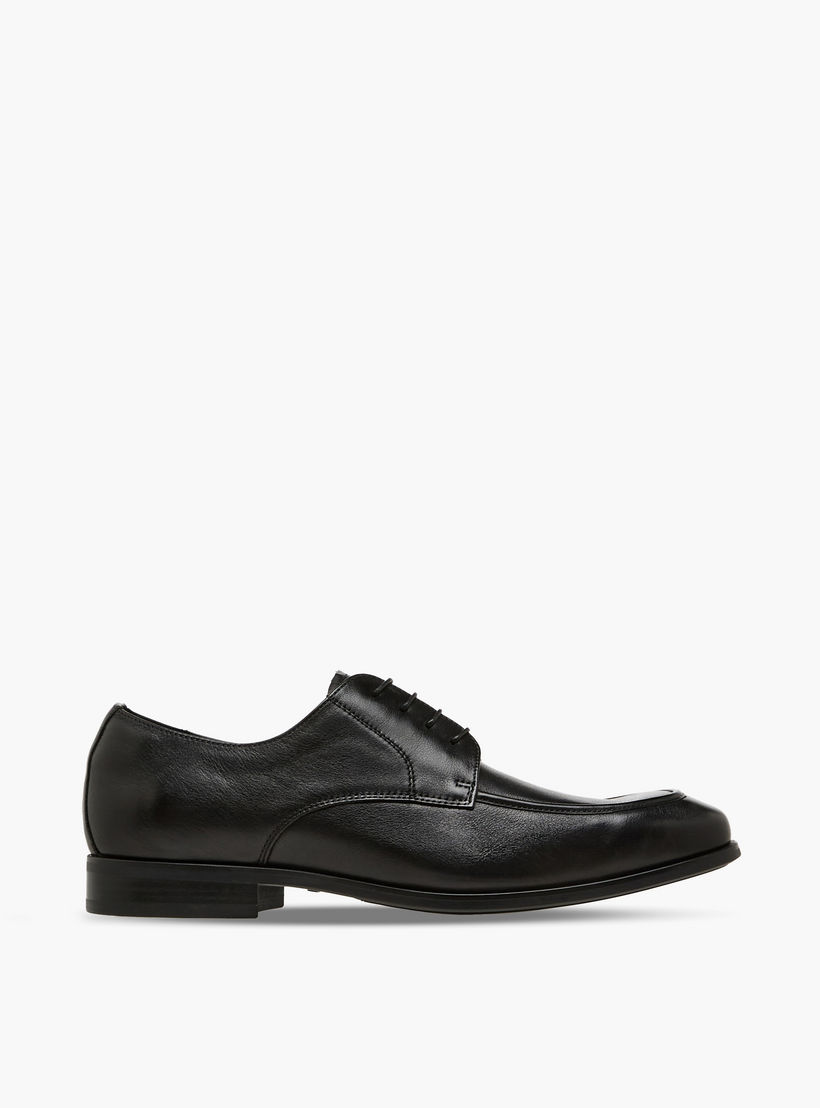 Duchini Men Genuine Leather Lace-Up Derby Shoes-men-shoes-formalshoes-image-3