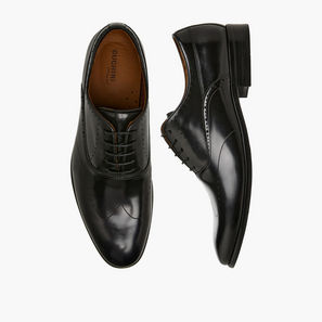 حذاء أوكسفورد جلد طبيعي برباط للرجال من دوتشيني-men-shoes-image-1