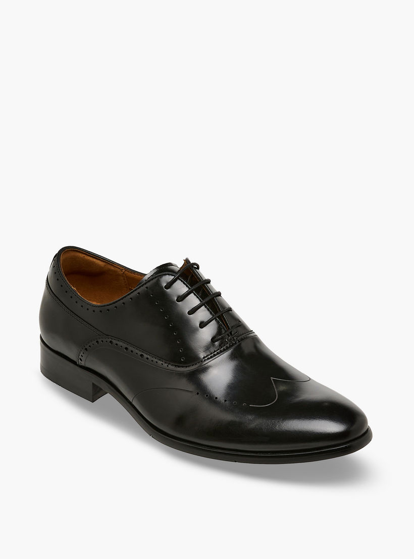 Duchini Men Genuine Leather Lace-Up Oxford Shoes-men-shoes-formalshoes-image-2