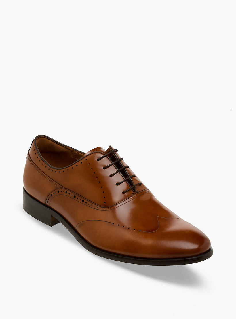 Duchini Men Genuine Leather Lace-Up Oxford Shoes-men-shoes-formalshoes-image-2