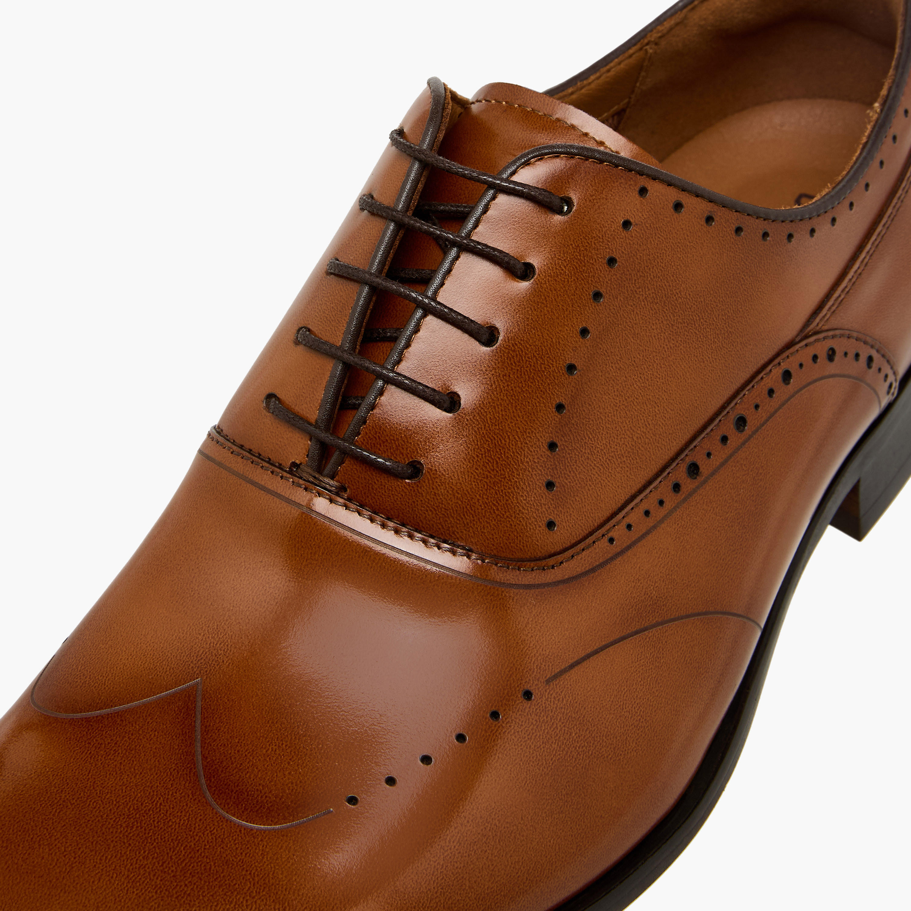 Duchini Men Genuine Leather Lace-Up Oxford Shoes-men-shoes-formalshoes-image-4
