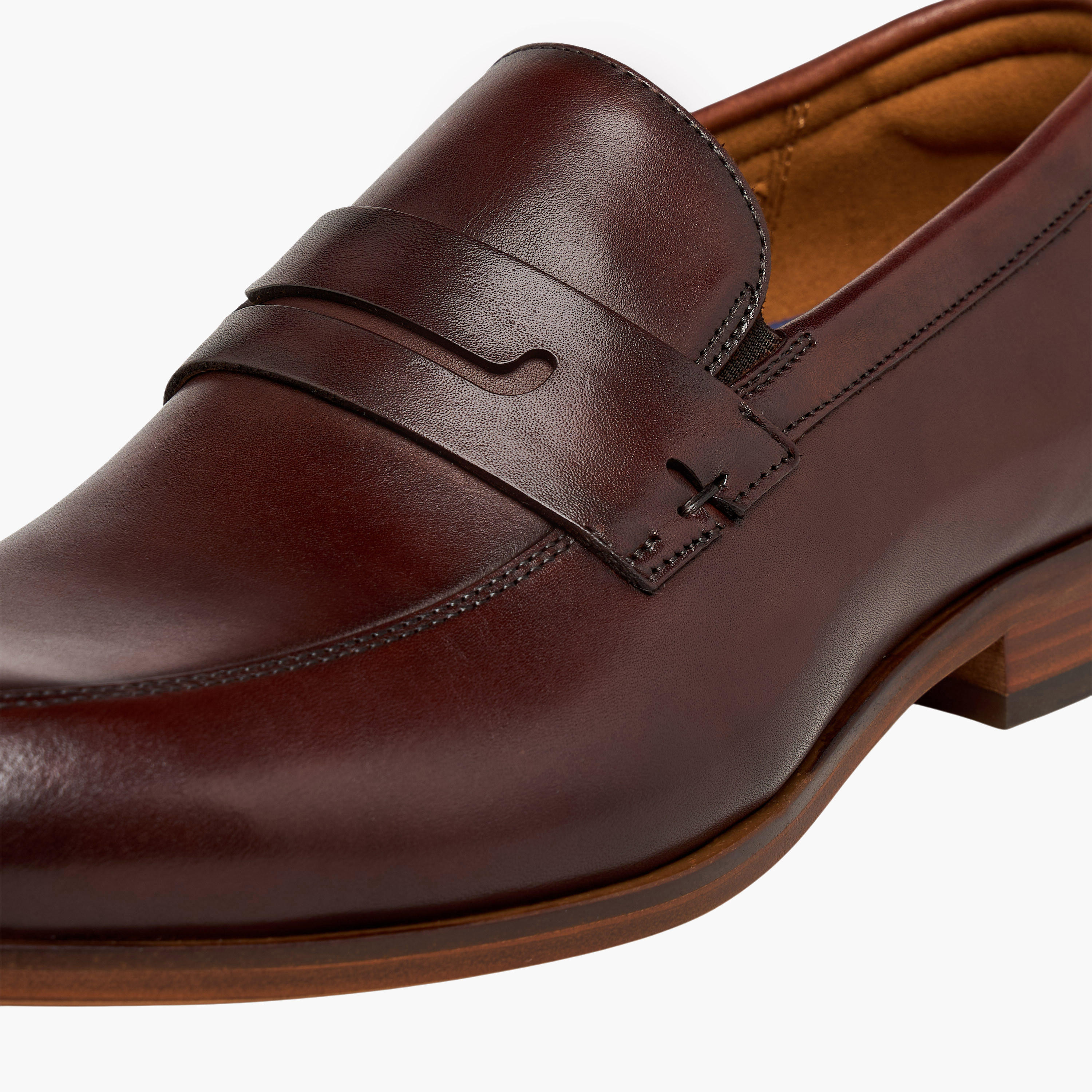 Duchini Men Leather Penny Loafer-men-shoes-formalshoes-image-4
