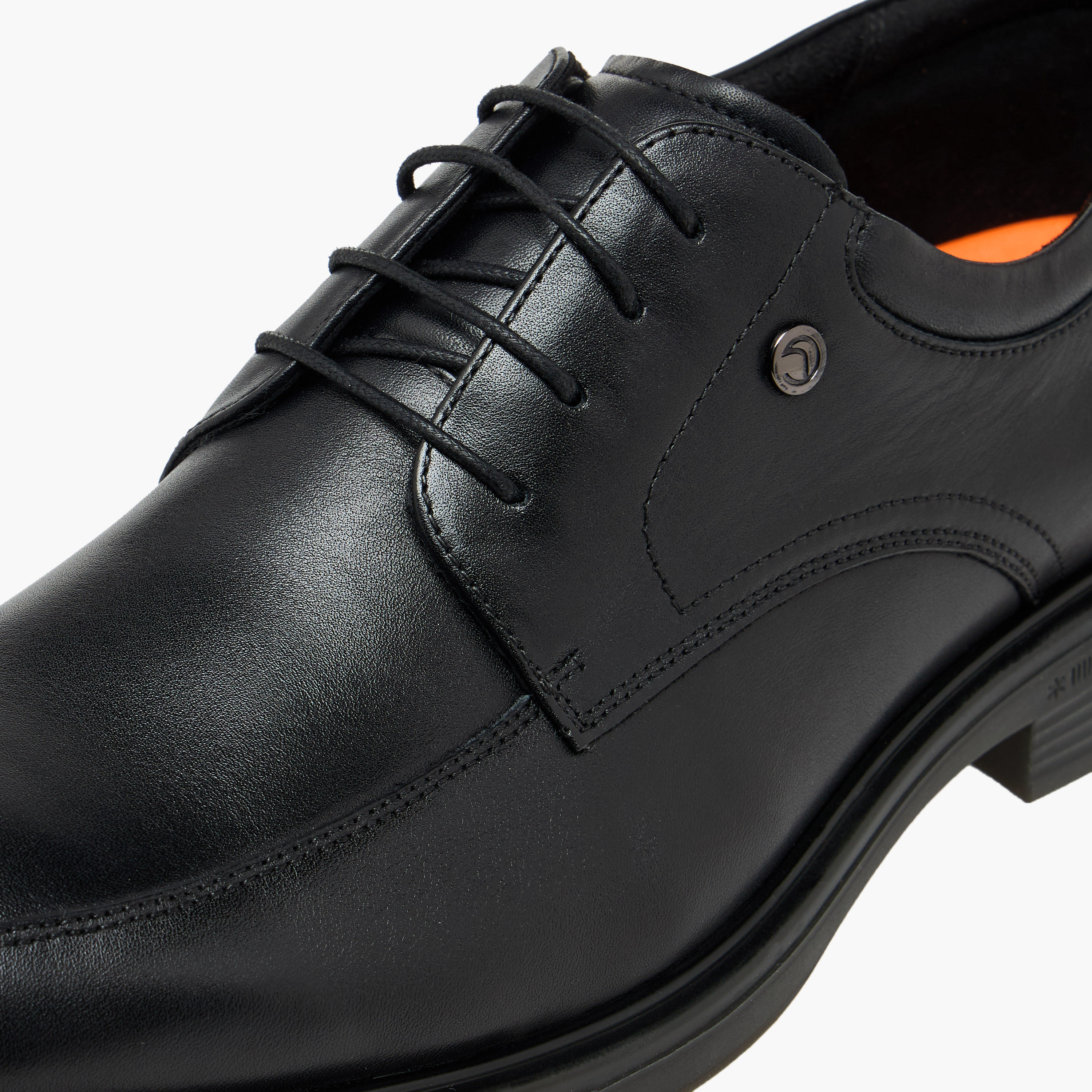 حذاء ديربي جلد برباط للرجال من لو كونفورت-men-shoes-formalshoes-image-7