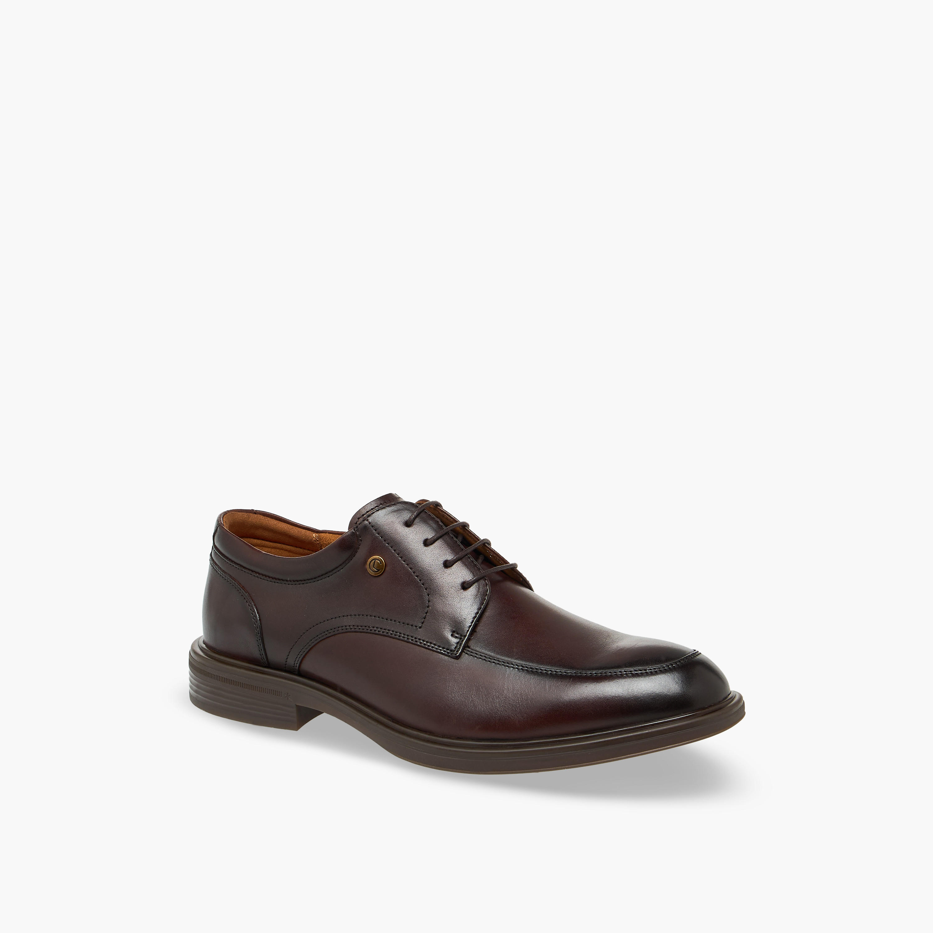 حذاء ديربي جلد برباط للرجال من لو كونفورت-men-shoes-formalshoes-image-2