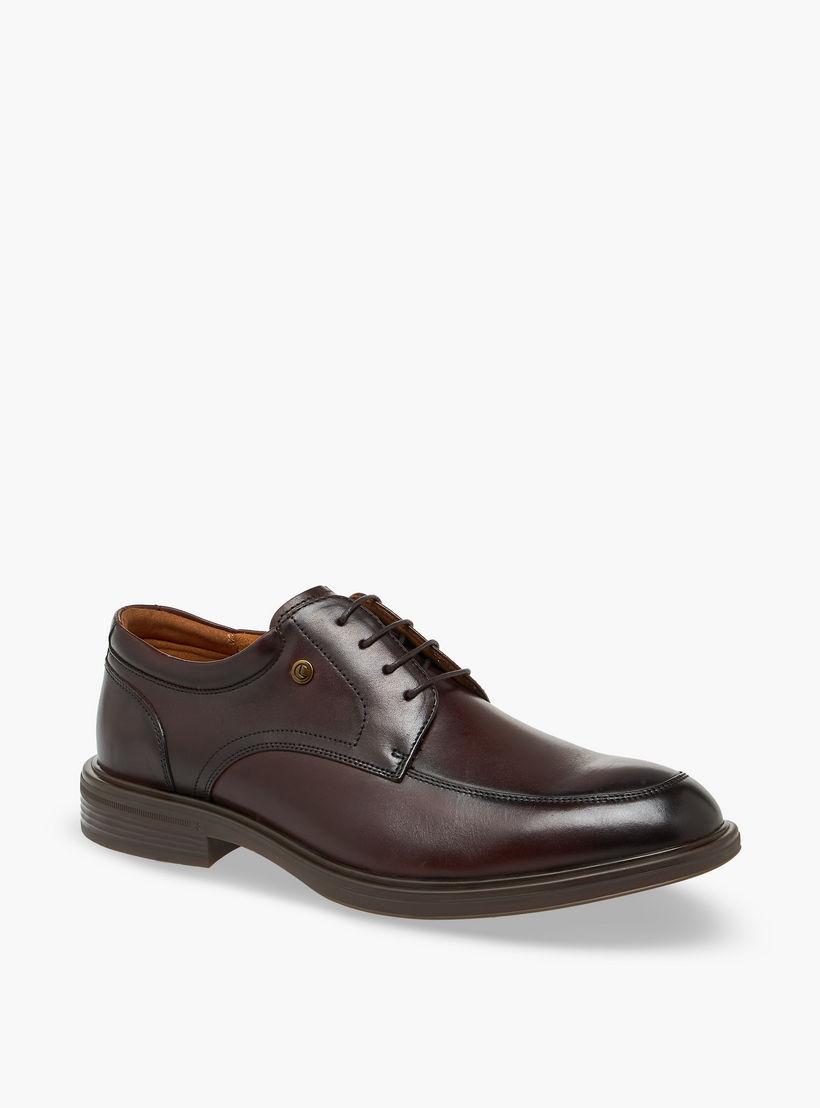حذاء ديربي جلد برباط للرجال من لو كونفورت-men-shoes-formalshoes-image-2