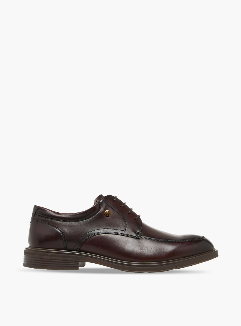 حذاء ديربي جلد برباط للرجال من لو كونفورت-men-shoes-formalshoes-image-3