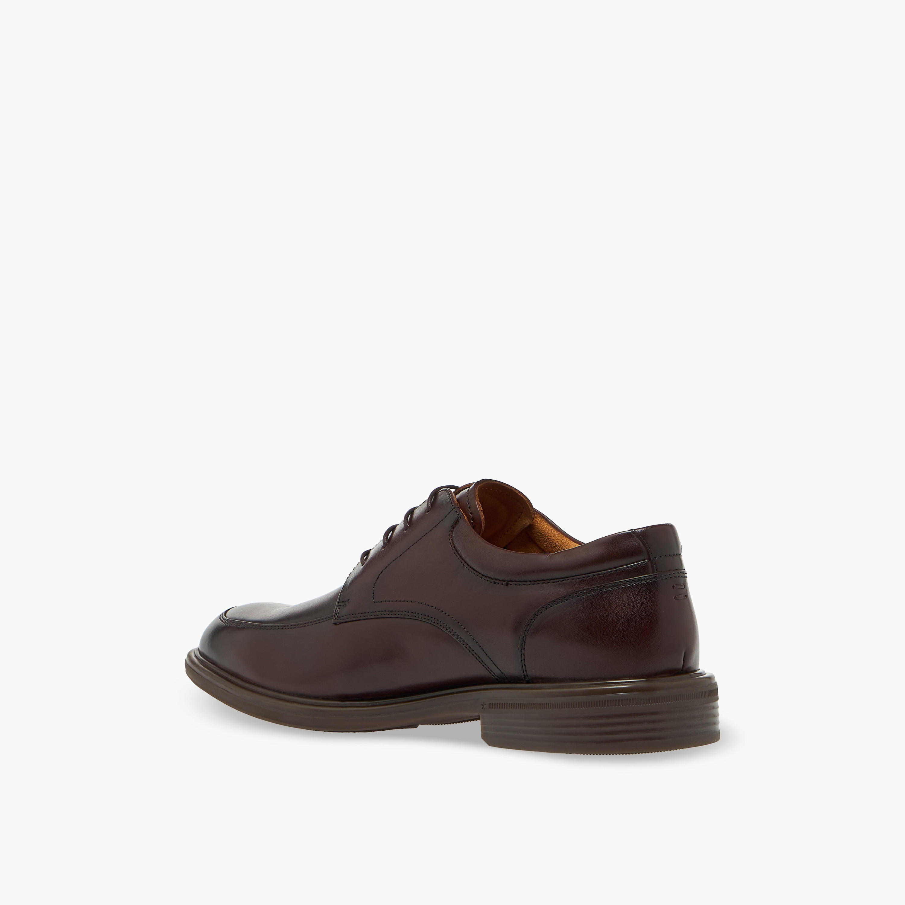 حذاء ديربي جلد برباط للرجال من لو كونفورت-men-shoes-formalshoes-image-5