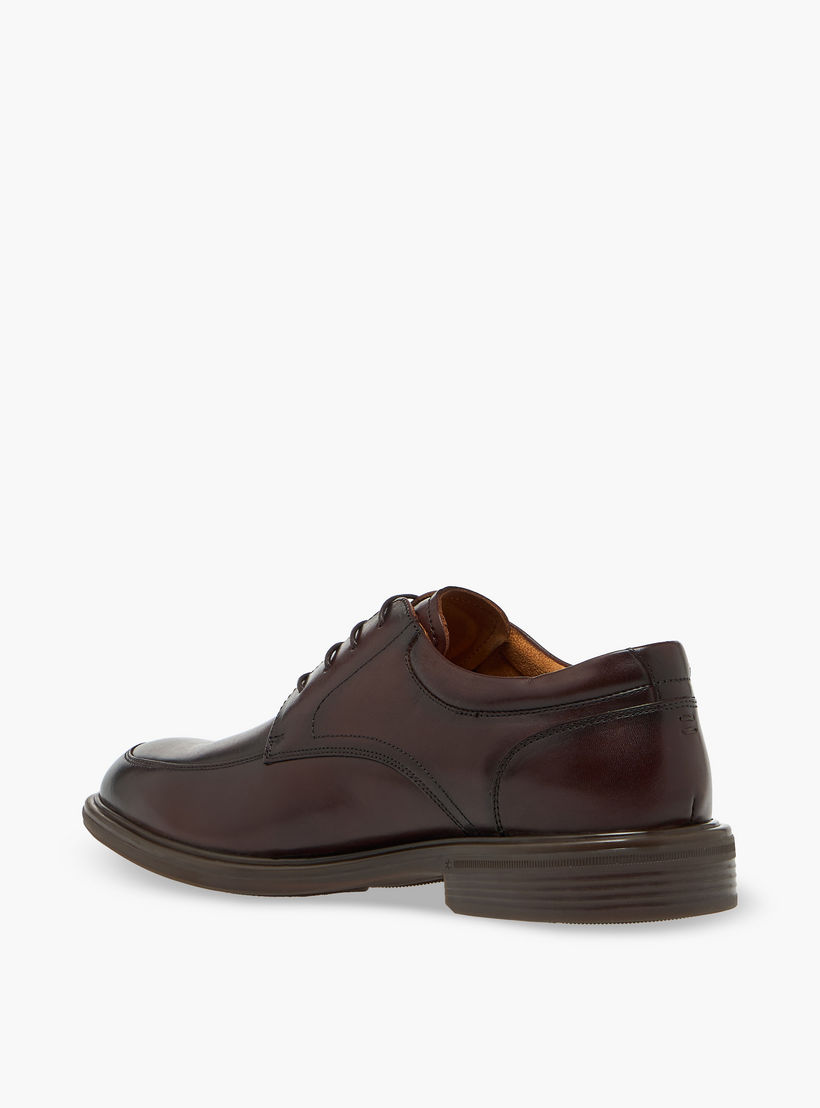 حذاء ديربي جلد برباط للرجال من لو كونفورت-men-shoes-formalshoes-image-5