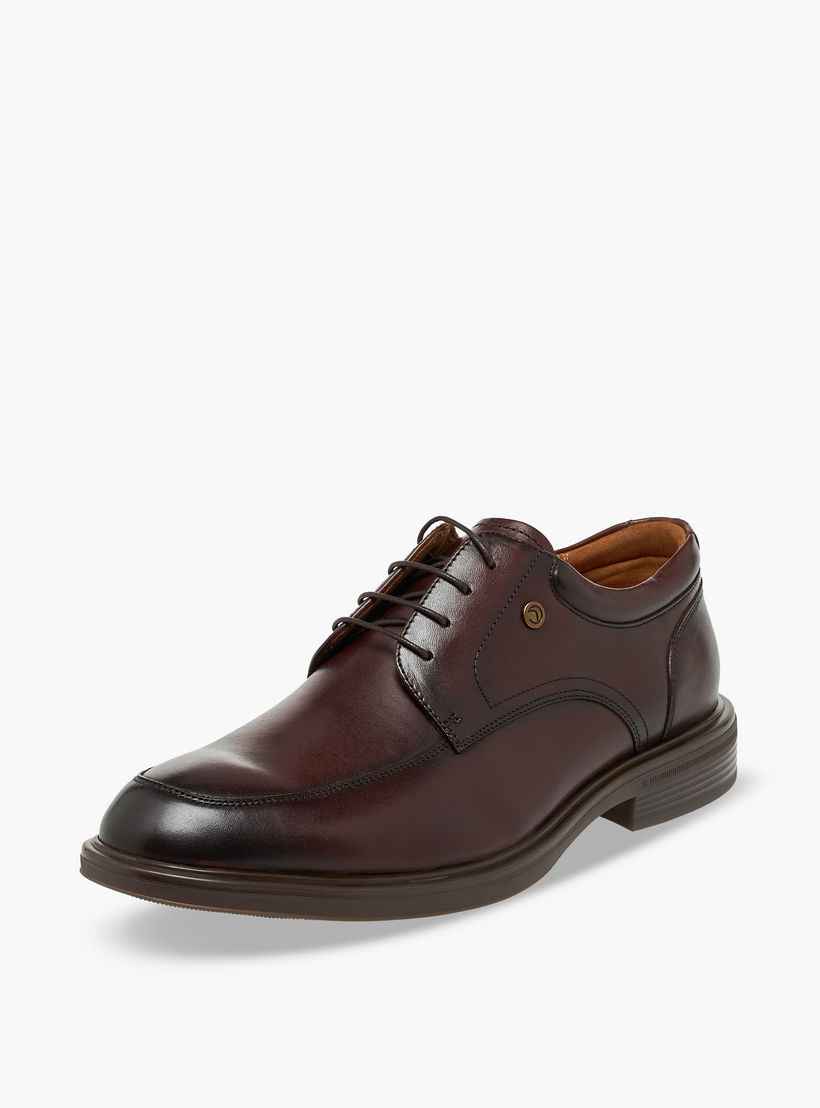 حذاء ديربي جلد برباط للرجال من لو كونفورت-men-shoes-formalshoes-image-7
