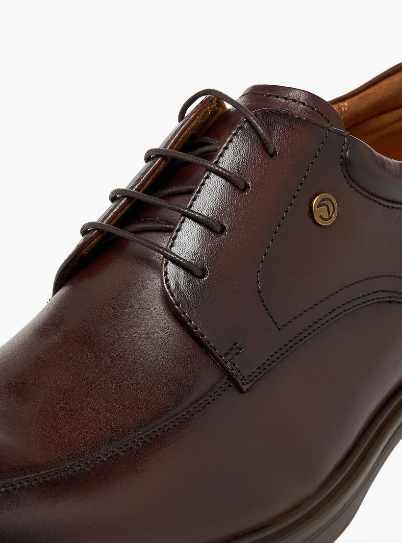 حذاء ديربي جلد برباط للرجال من لو كونفورت-men-shoes-formalshoes-image-8